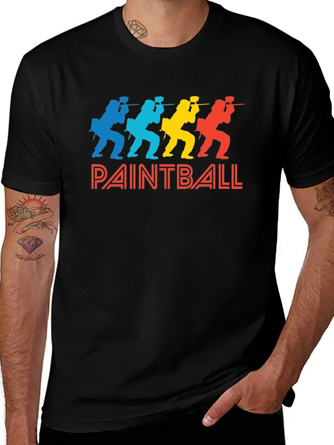 Variant 12 of Paintball Graphic Tee