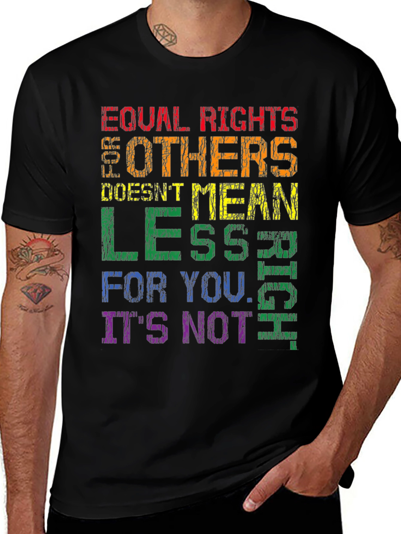 Variant 15 of Equality Rights Pride T-Shirt