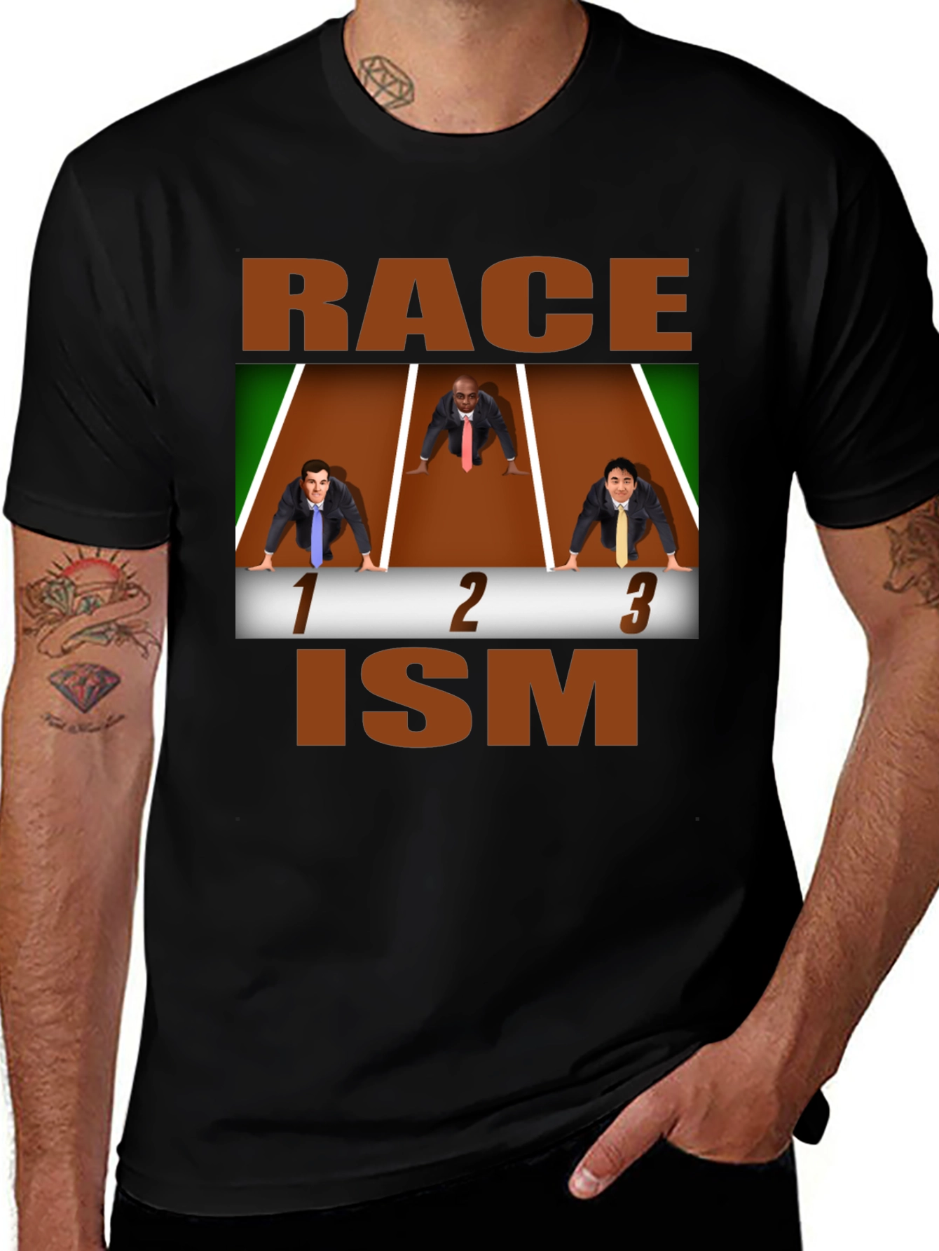 Variant 10 of Race-ism T-Shirt