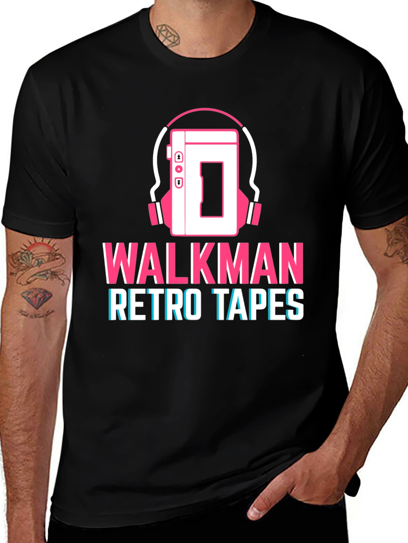 Variant 23 of Retro Walkman T-Shirt - Vintage Music Lover Tee
