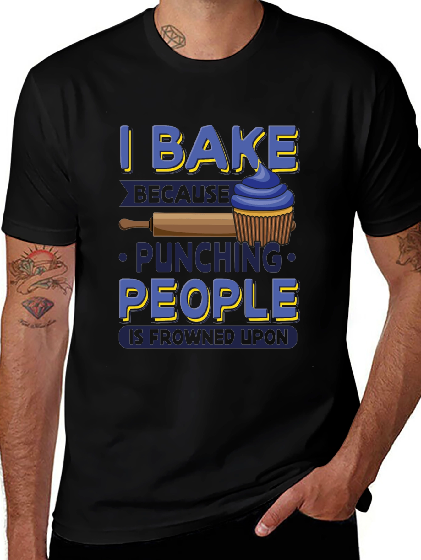 Variant 13 of I Bake Funny T-Shirt