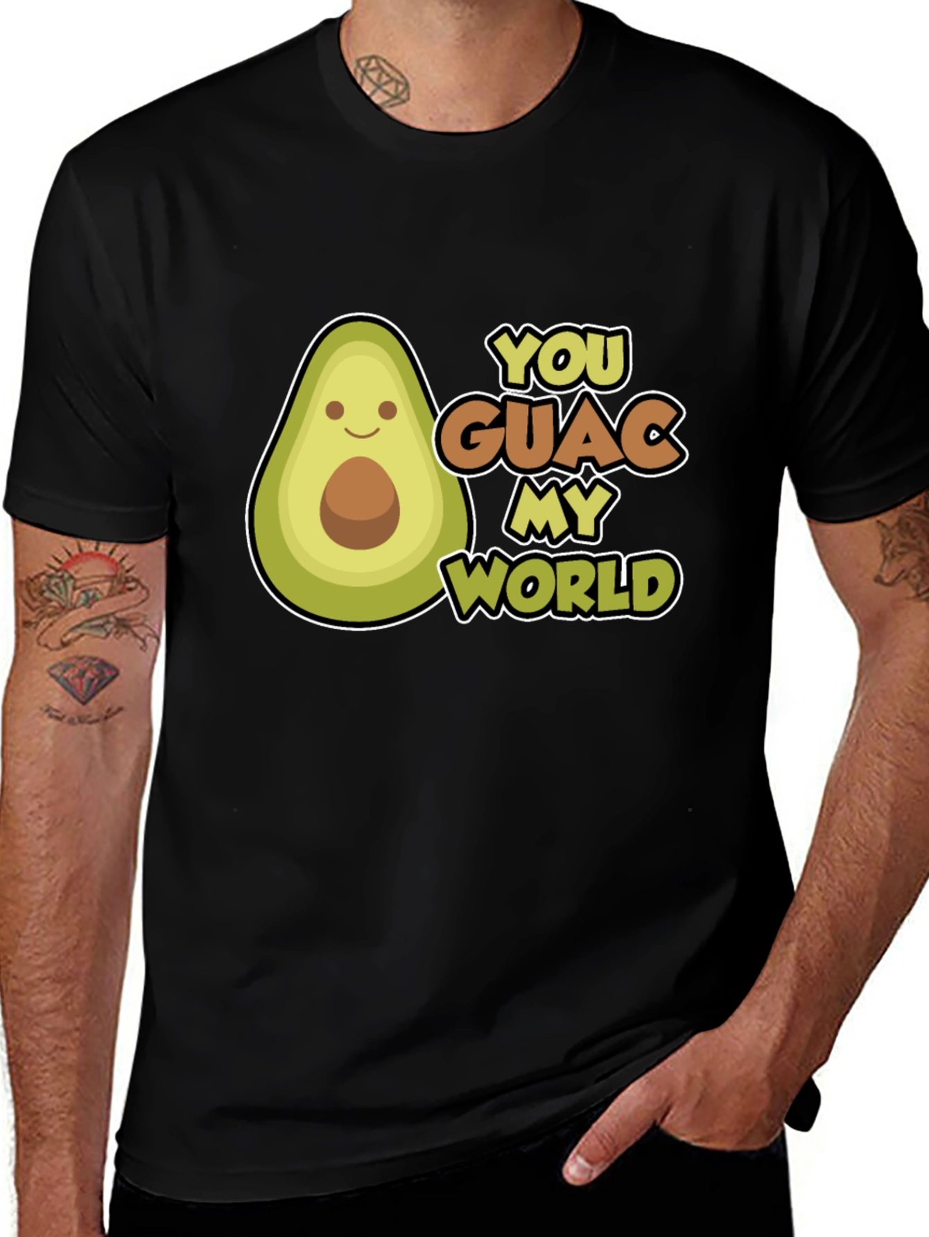 Variant 9 of You Guac My World Funny Avocado T-Shirt