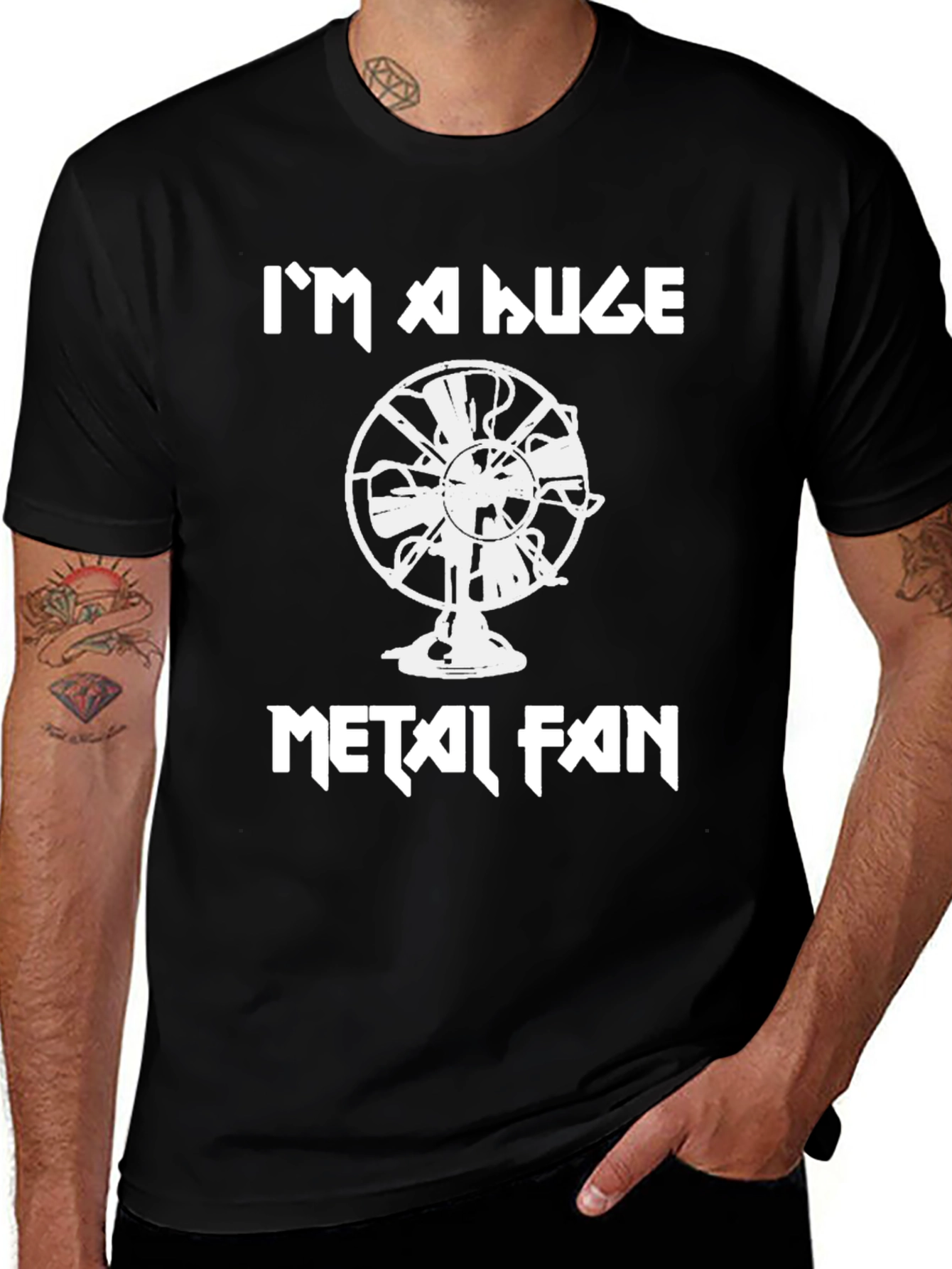 Variant 23 of I'm A Huge Metal Fan T-Shirt
