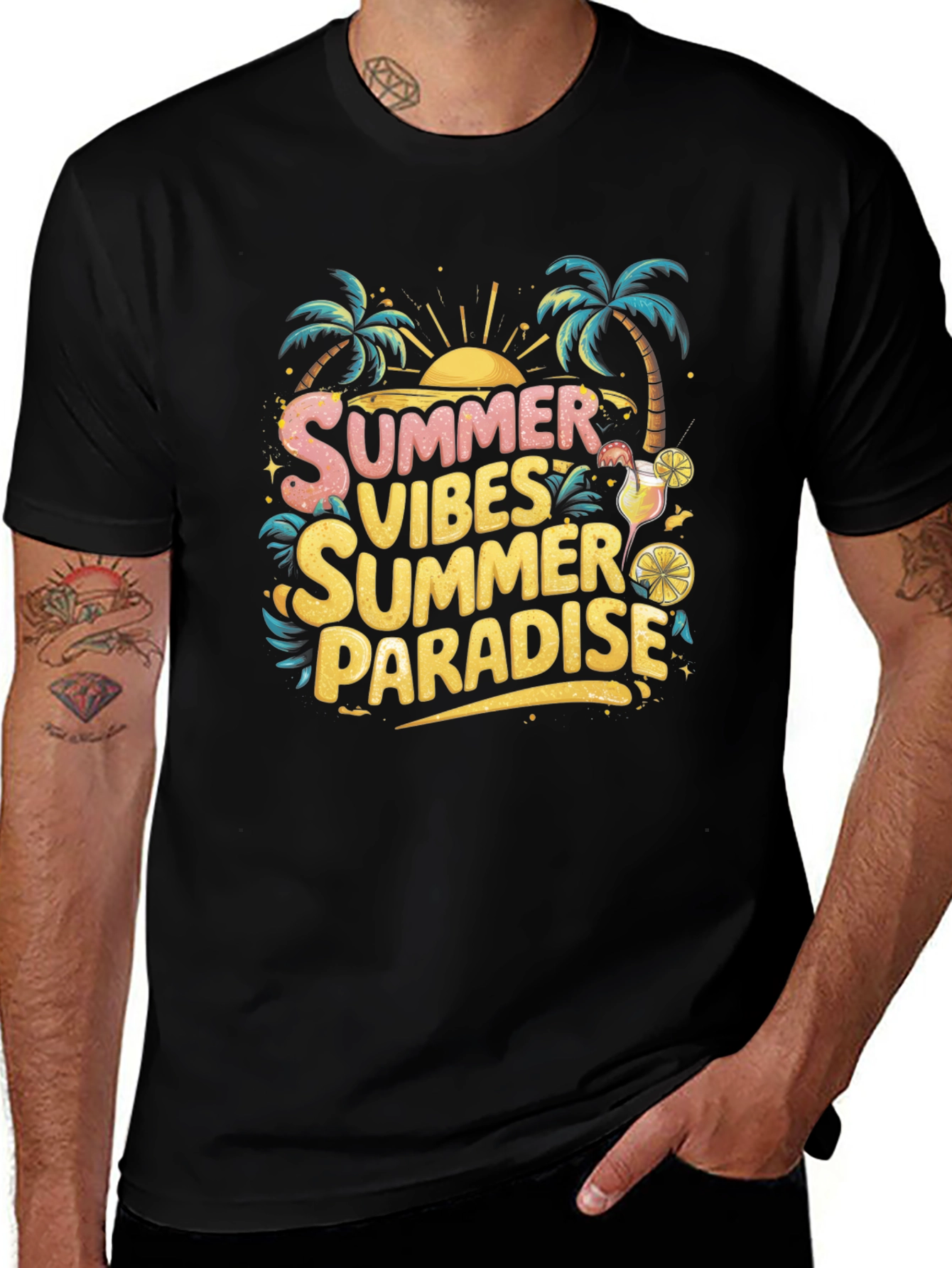 Summer Vibes Paradise Tee