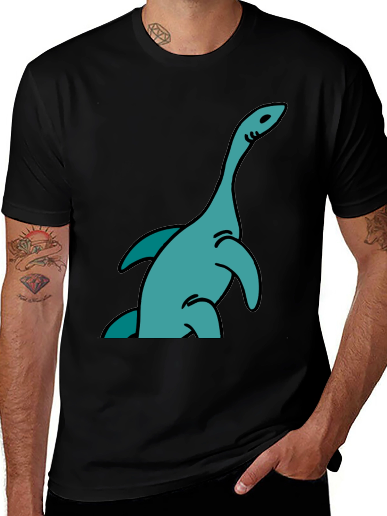 Variant 23 of Loch Ness Monster Graphic T-Shirt