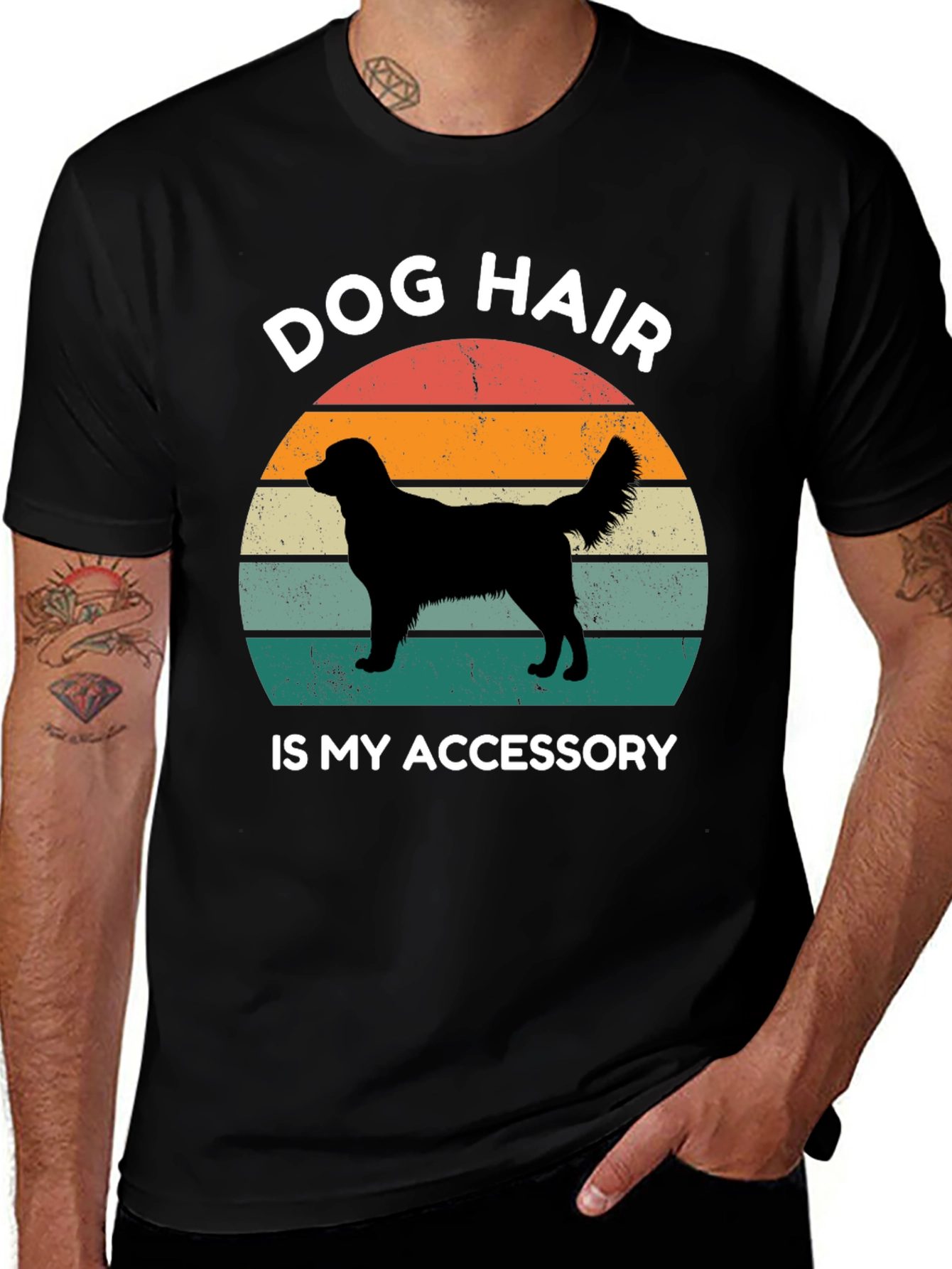 Variant 6 of Dog Hair is My Accessory T-Shirt