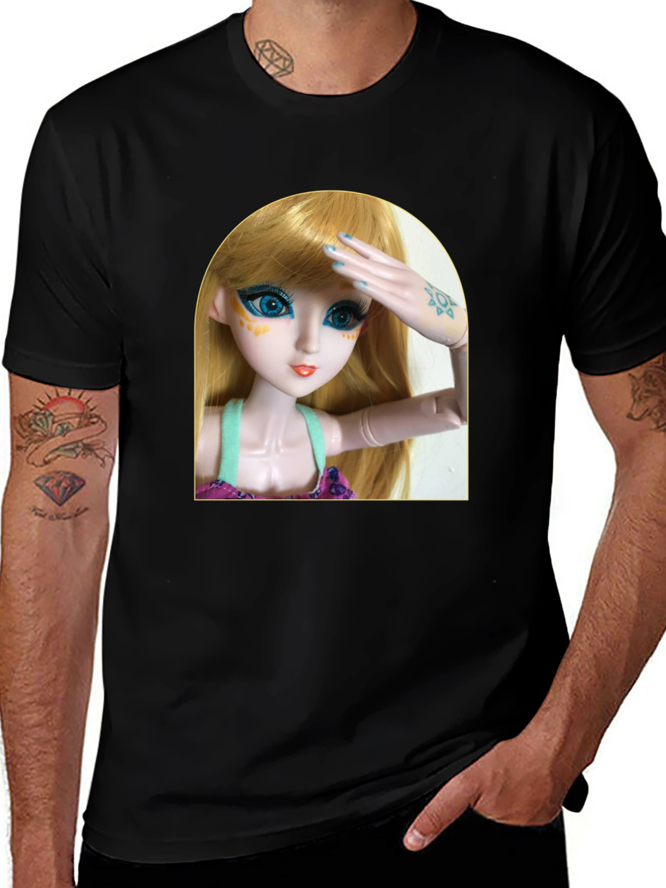 Variant 6 of Doll Graphic Tee