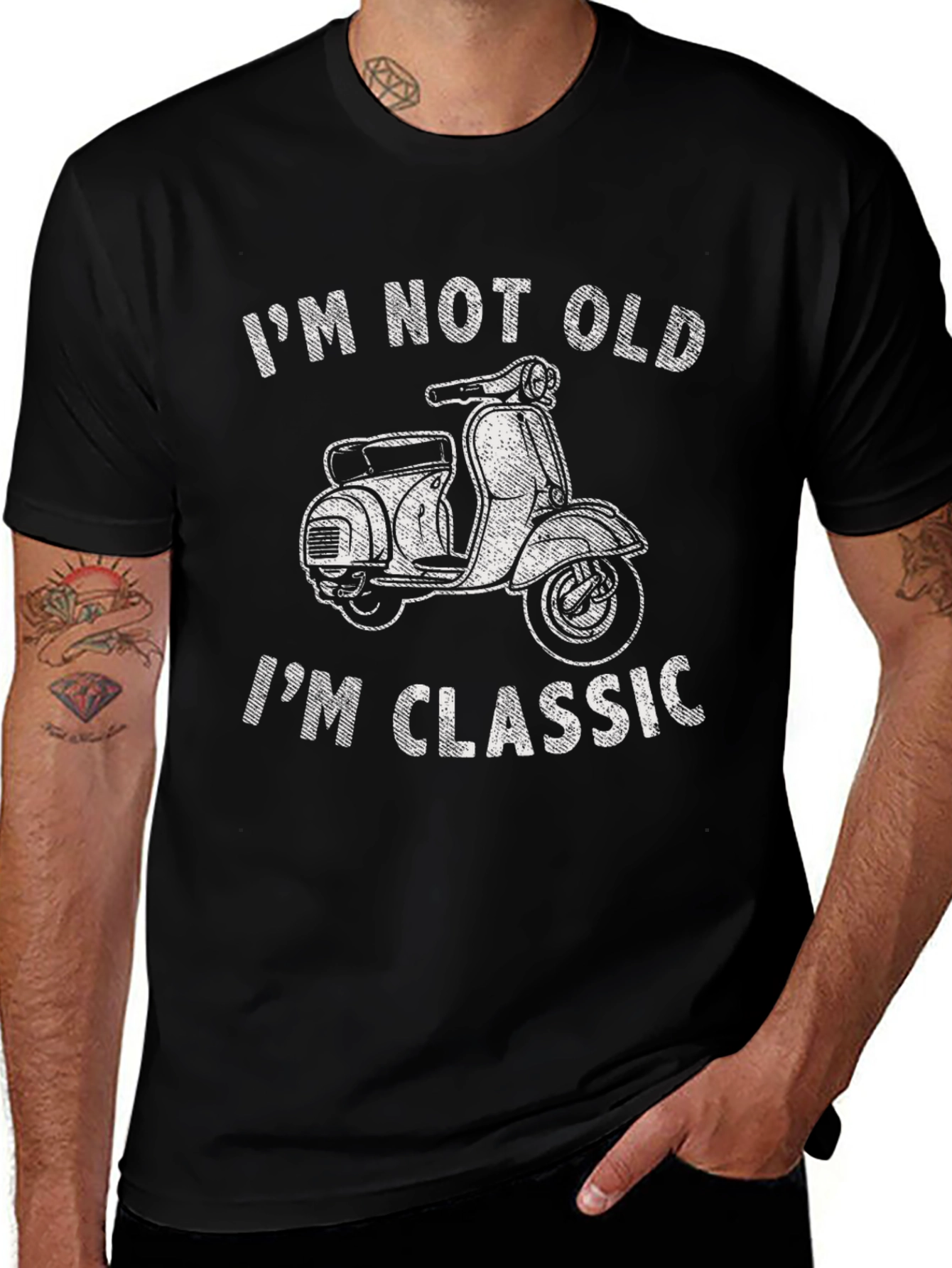 Classic Vespa Scooter T-Shirt