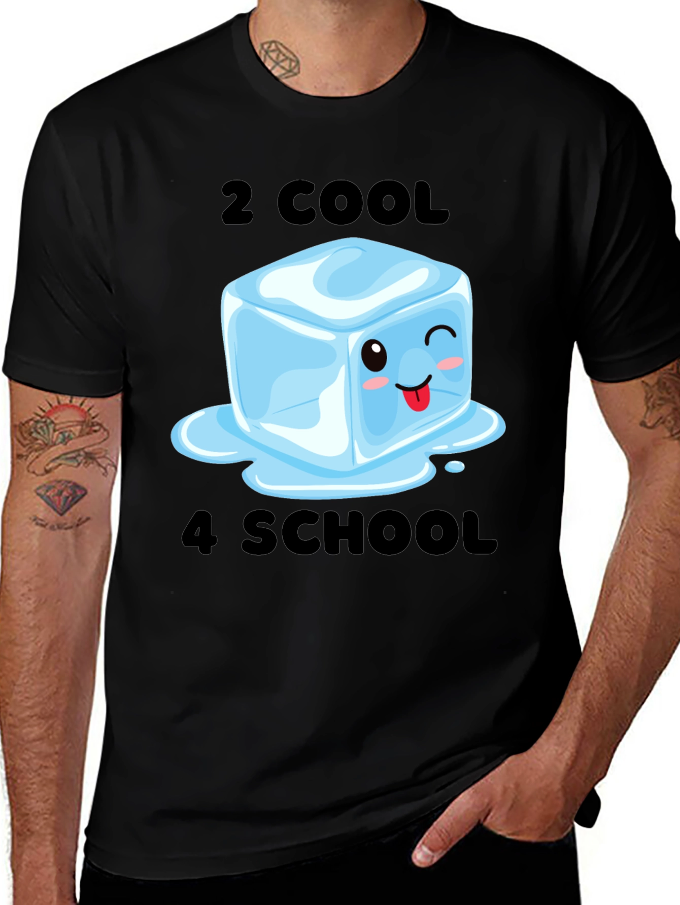 Variant 16 of 2 Cool 4 School Graphic T-Shirt