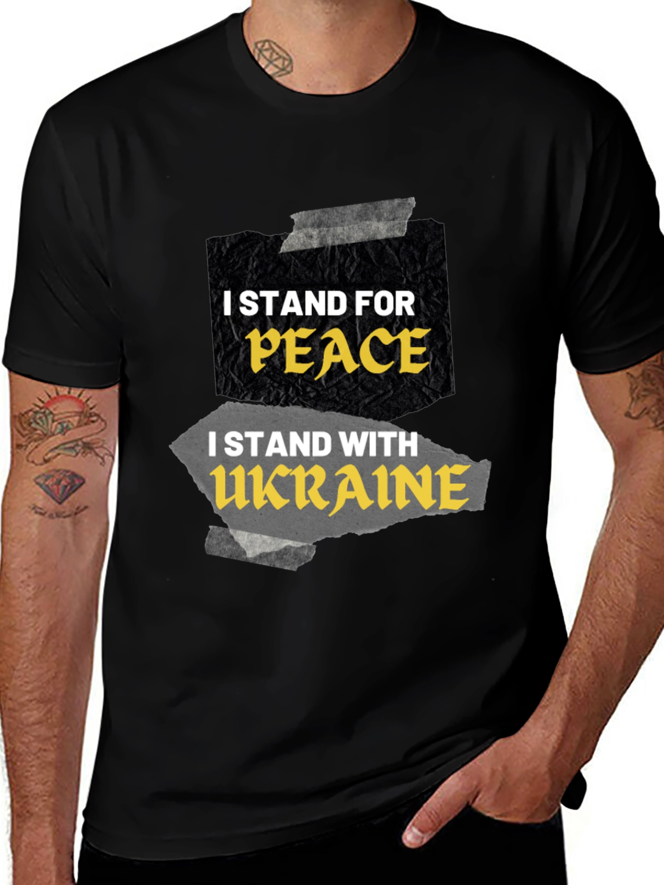 Variant 20 of I Stand For Peace Ukraine T-Shirt