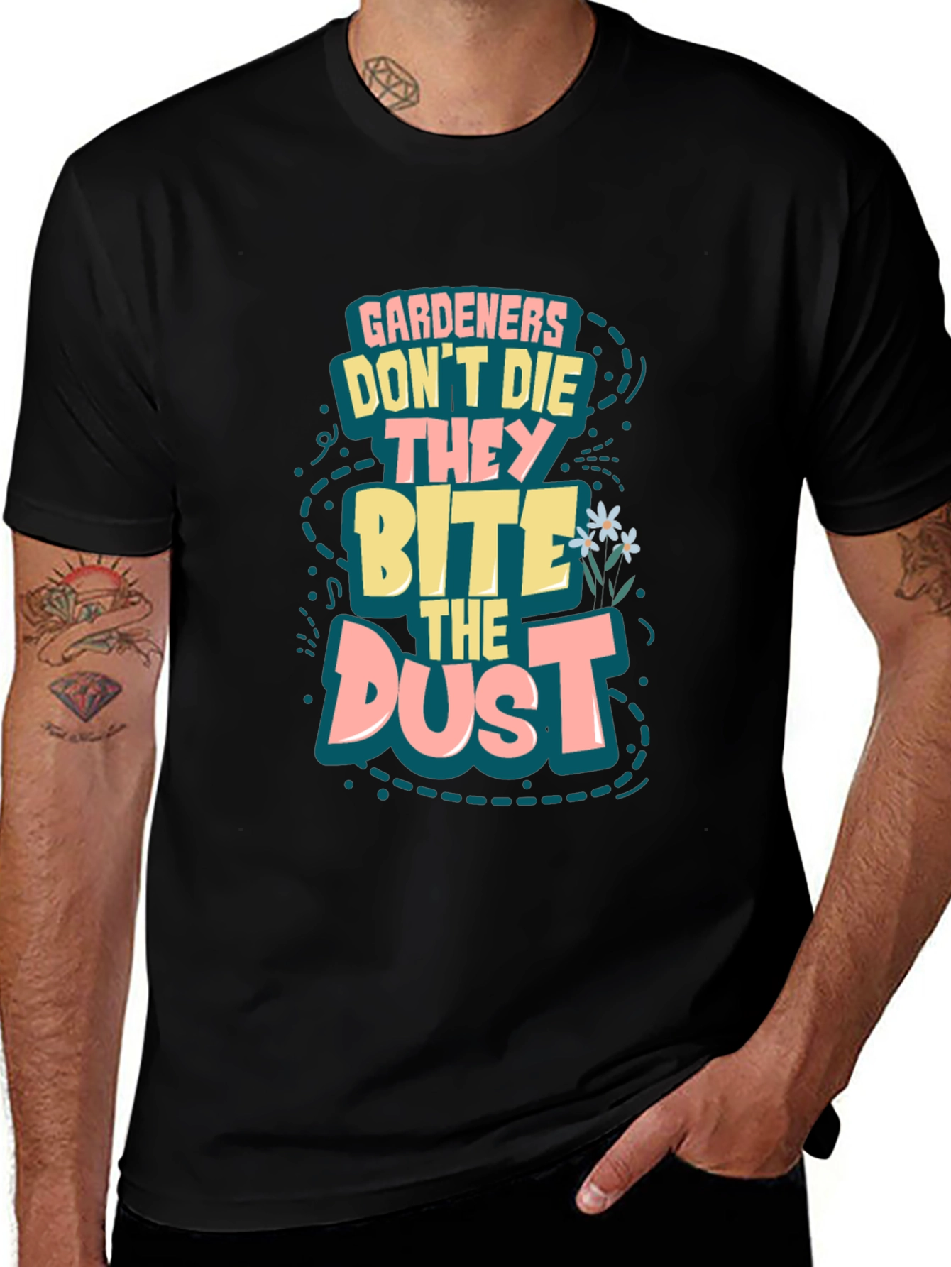 Variant 21 of Gardeners Bite the Dust T-Shirt