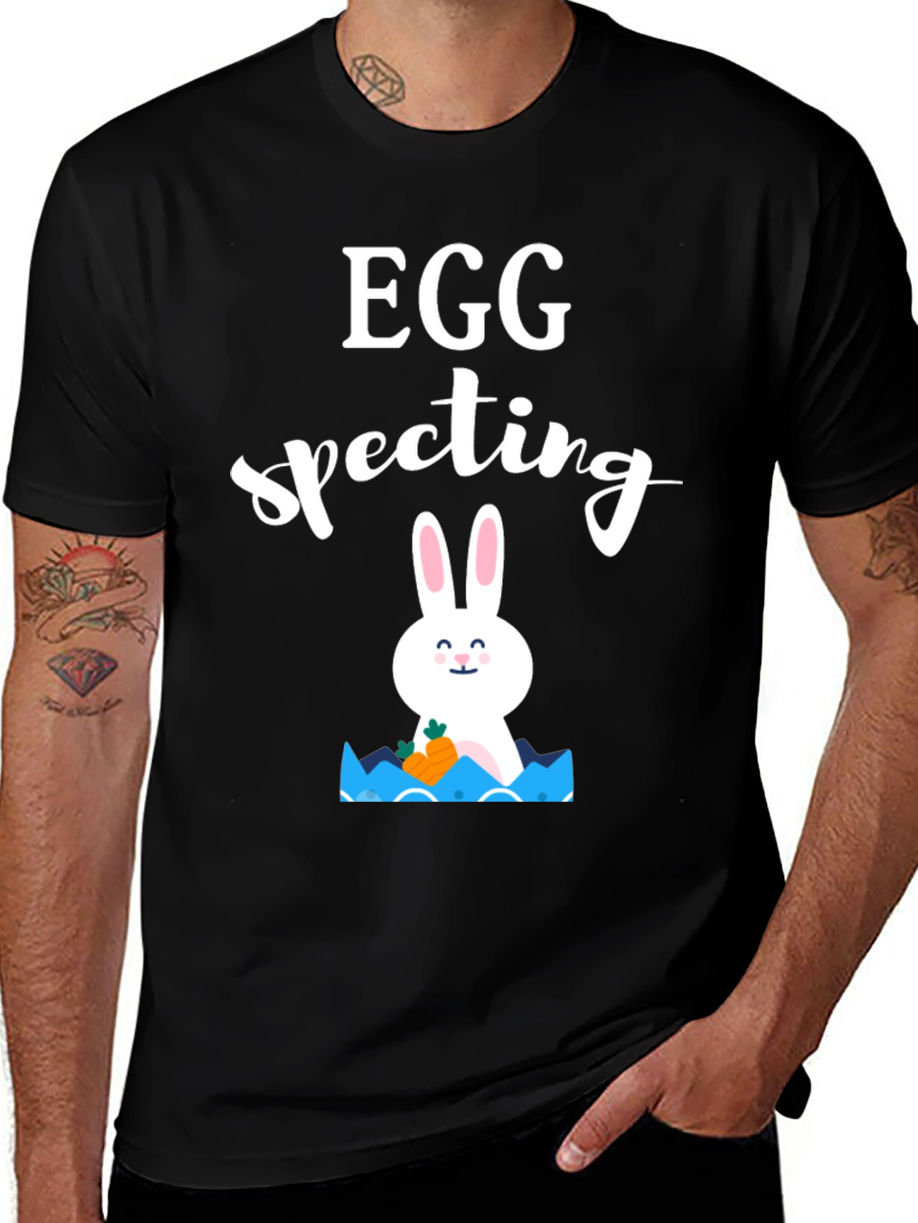 Eggspecting Easter Bunny T-Shirt