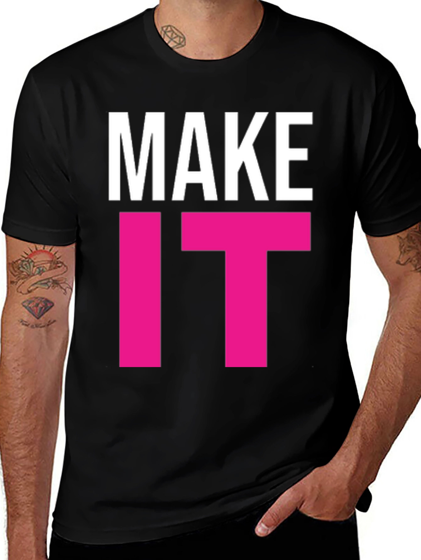 Variant 25 of Make It Happen Graphic Tee - Bold Statement T-Shirt