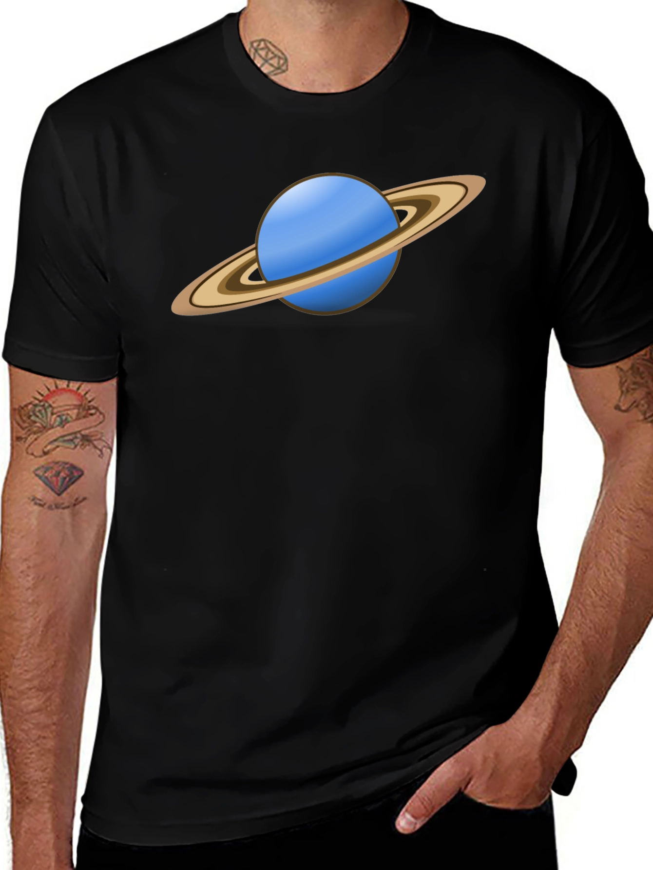 Saturn Graphic T-Shirt - Stylish & Comfortable