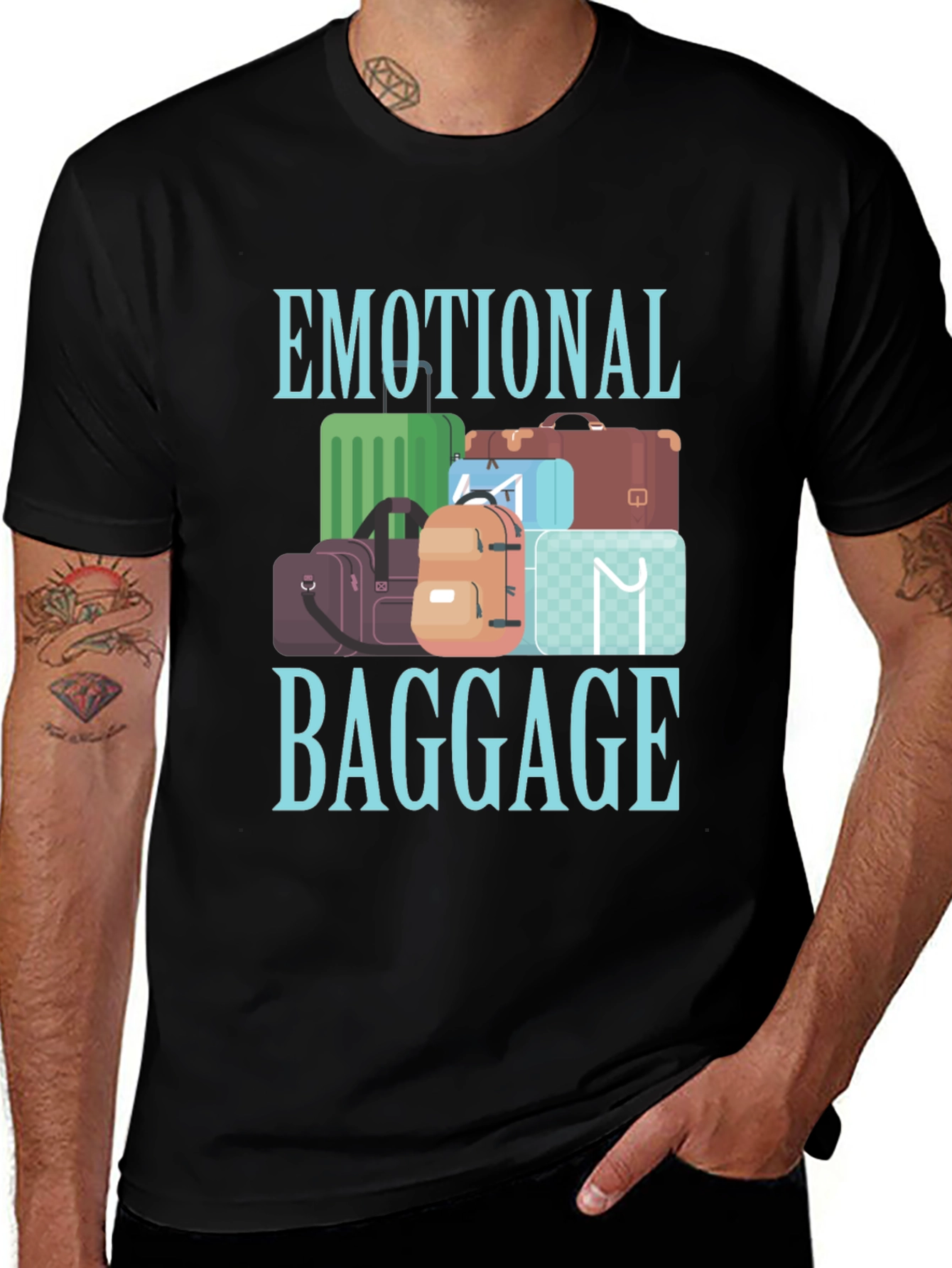 Emotional Baggage Graphic Tee