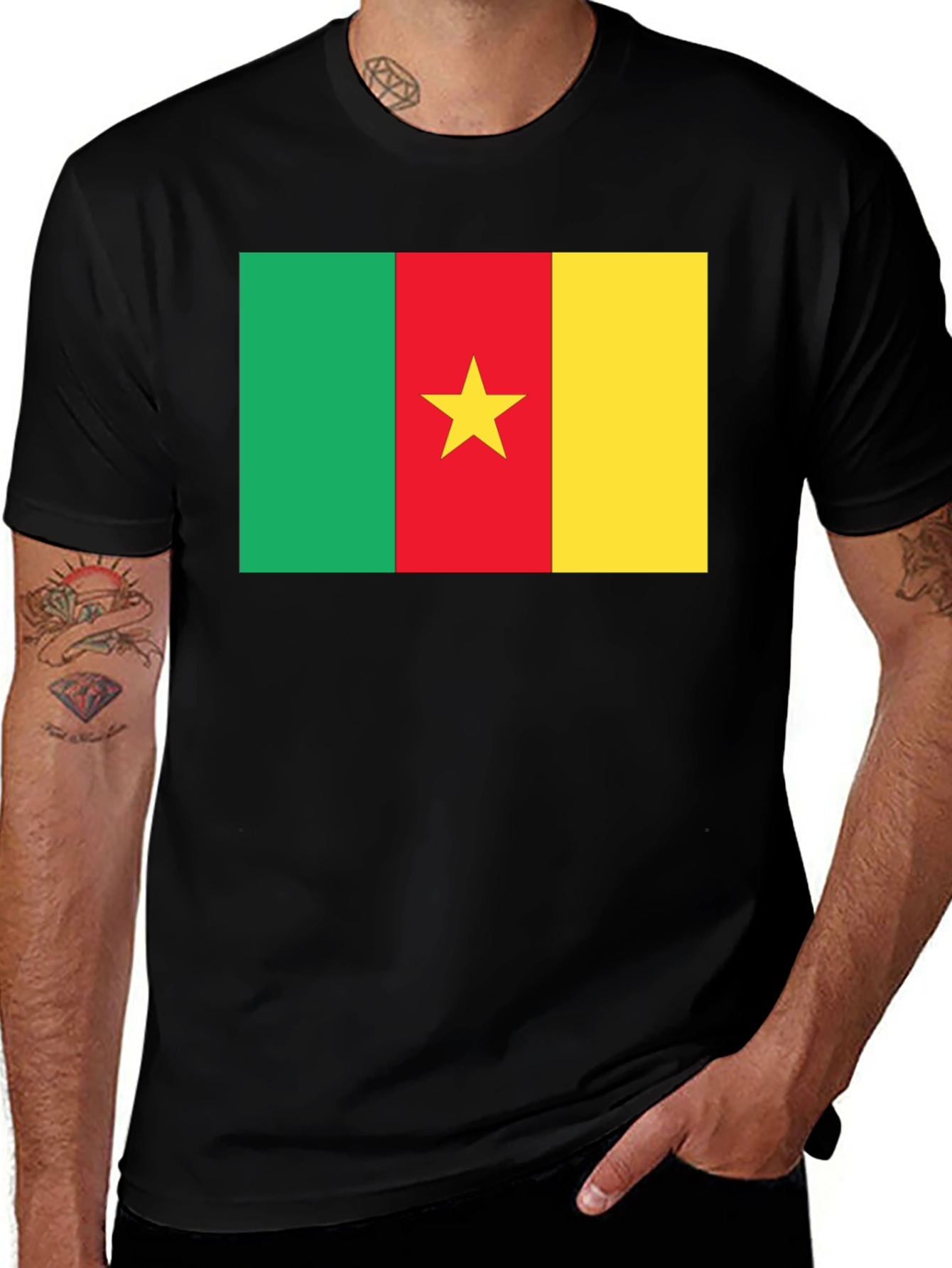 Cameroon Flag T-Shirt - Show Your Pride!