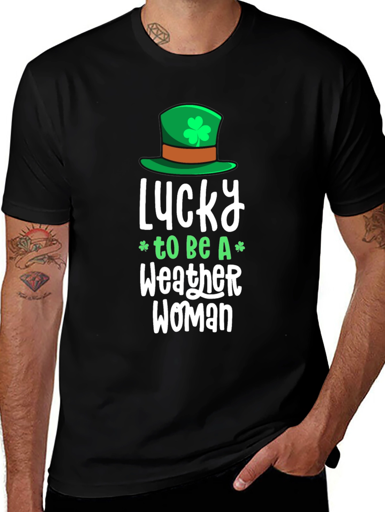 Variant 2 of Lucky Weather Woman Graphic Tee