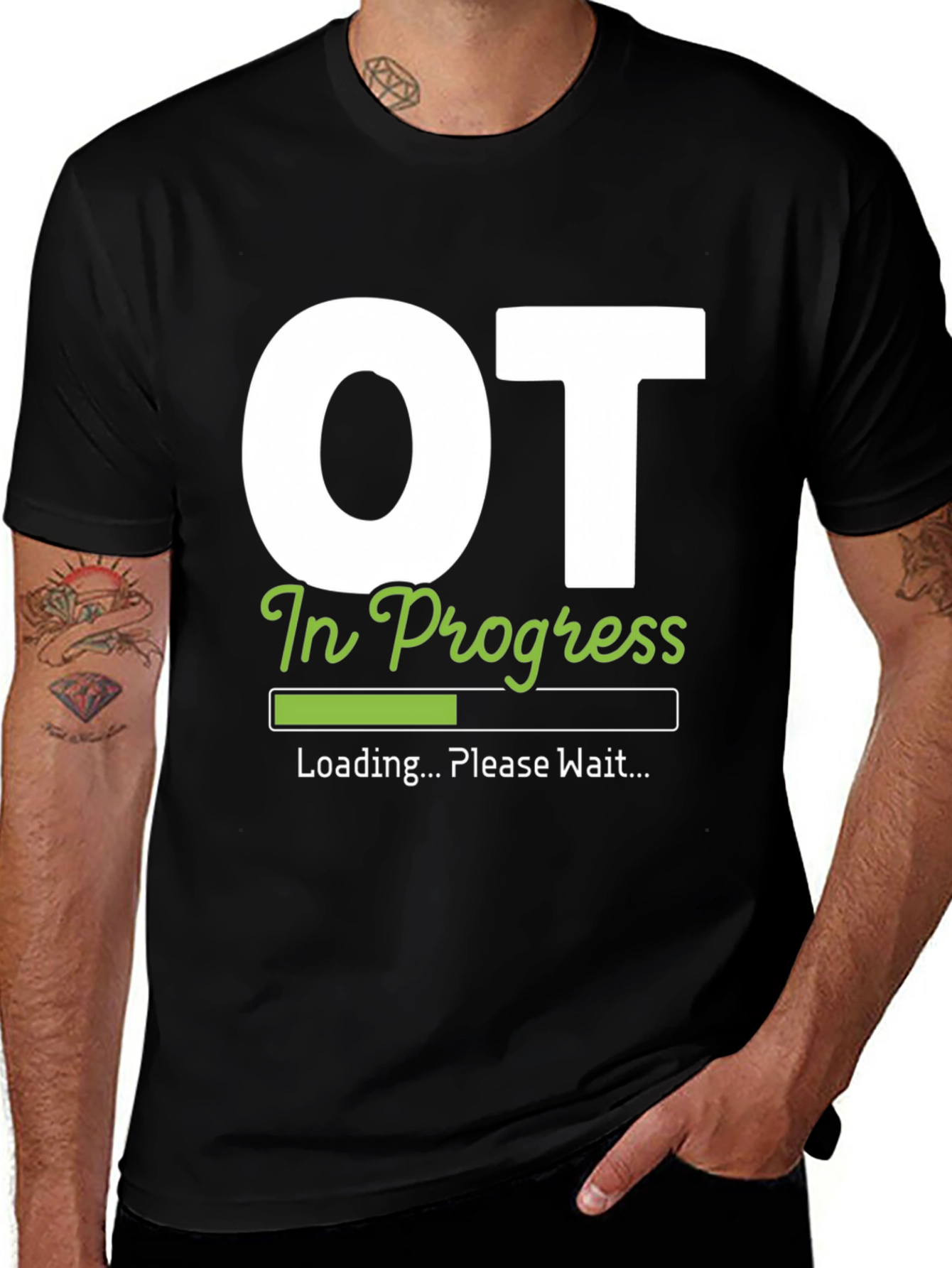 OT In Progress T-Shirt - Occupational Therapy Tee