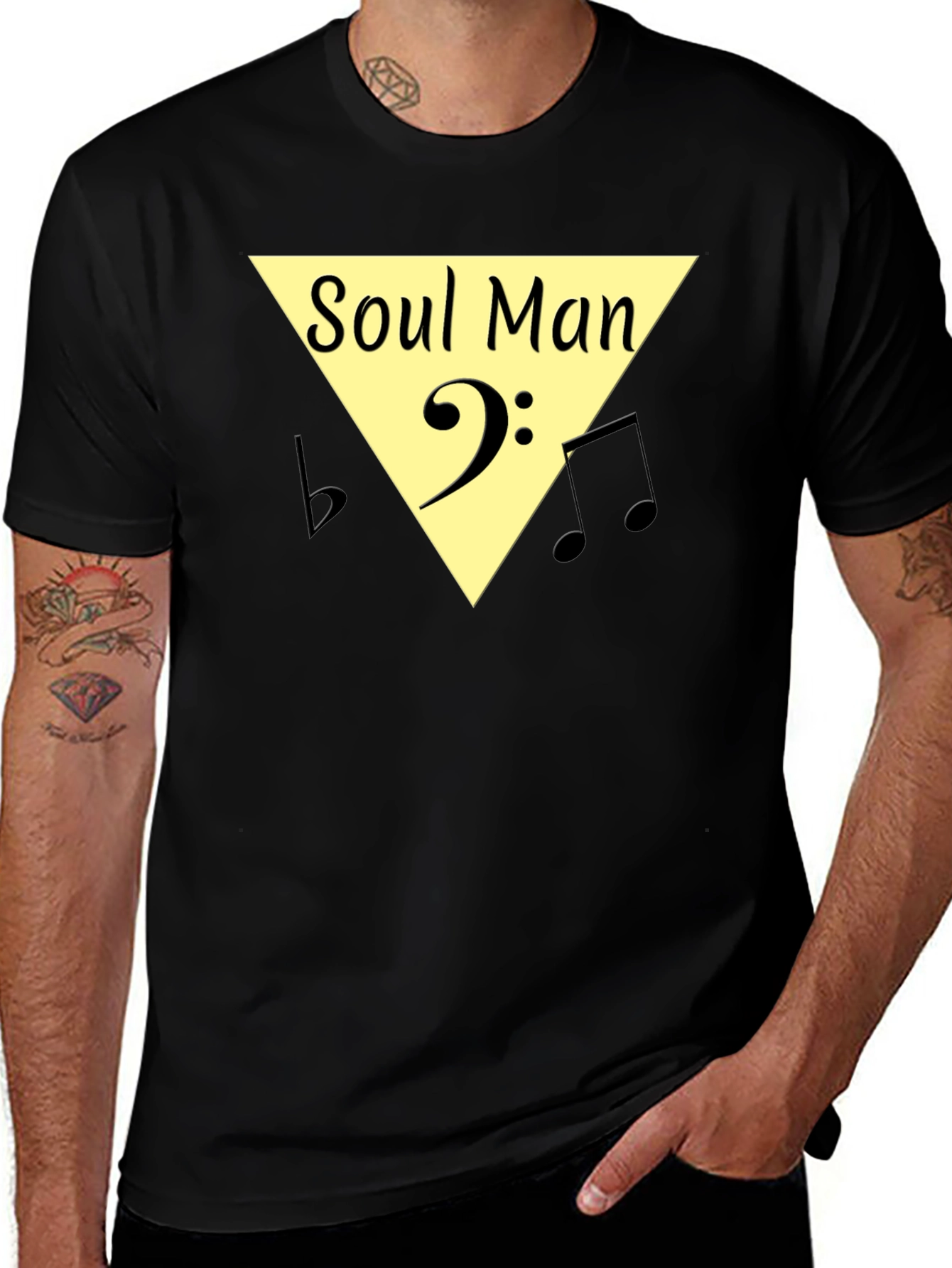 Soul Man Music T-Shirt - Stylish Musician Apparel