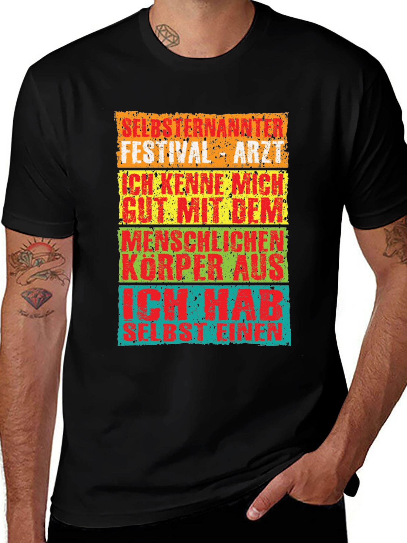 Variant 7 of Festival Doctor T-Shirt - Funny German Slogan Tee