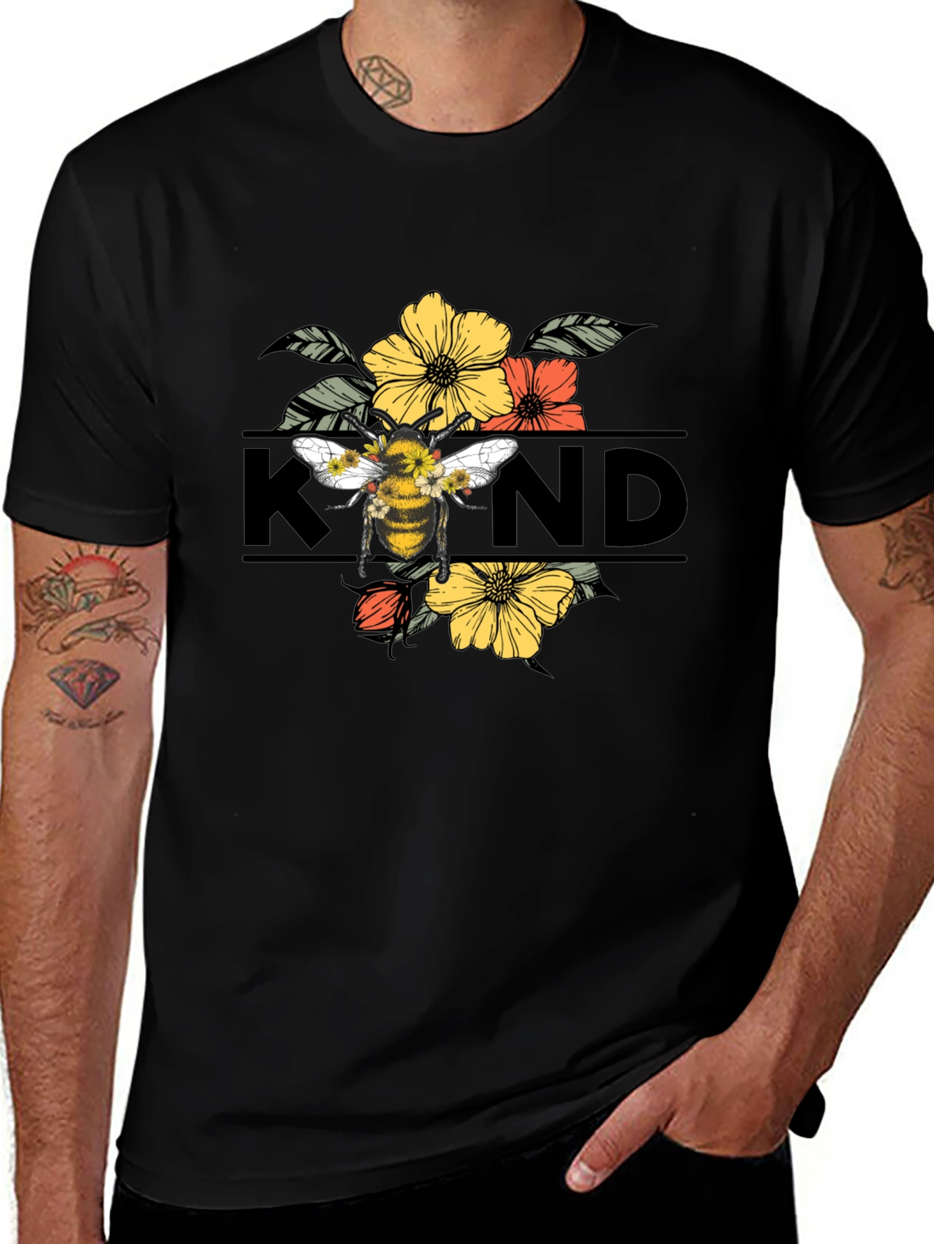 Variant 3 of Bee Kind Graphic T-Shirt