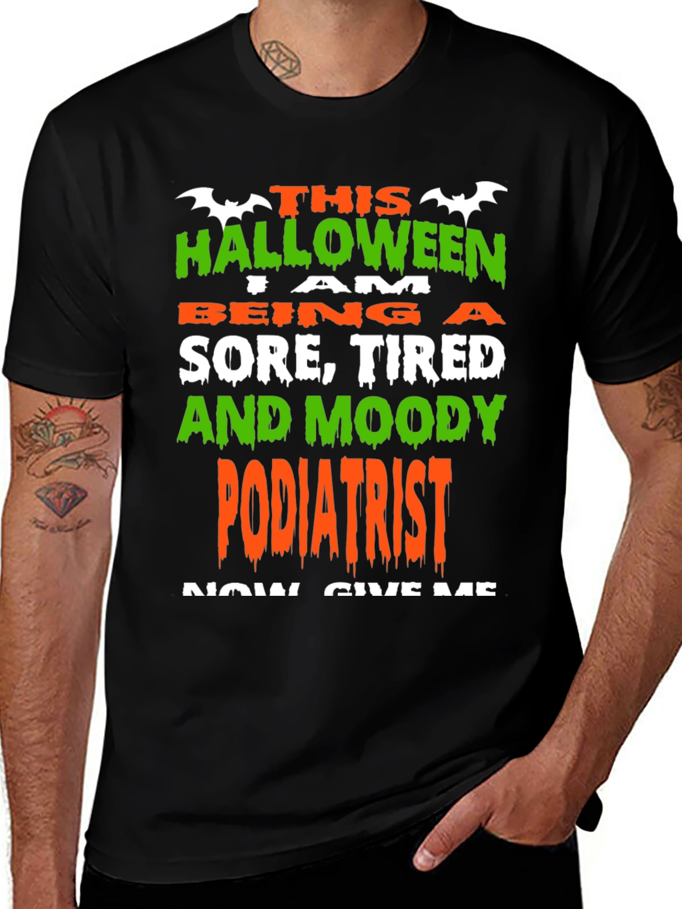 Variant 4 of Halloween Podiatrist T-Shirt
