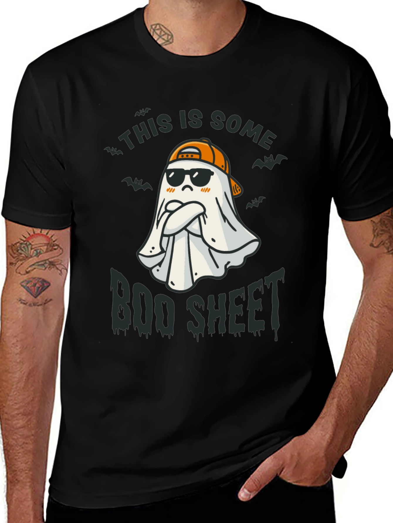 Boo Sheet Ghost Graphic T-Shirt