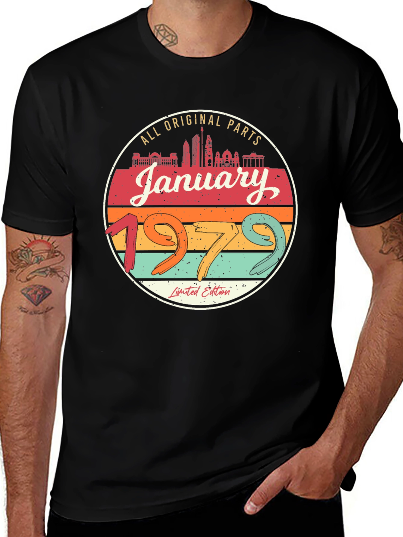 Variant 14 of January 1979 Limited Edition Graphic Tee