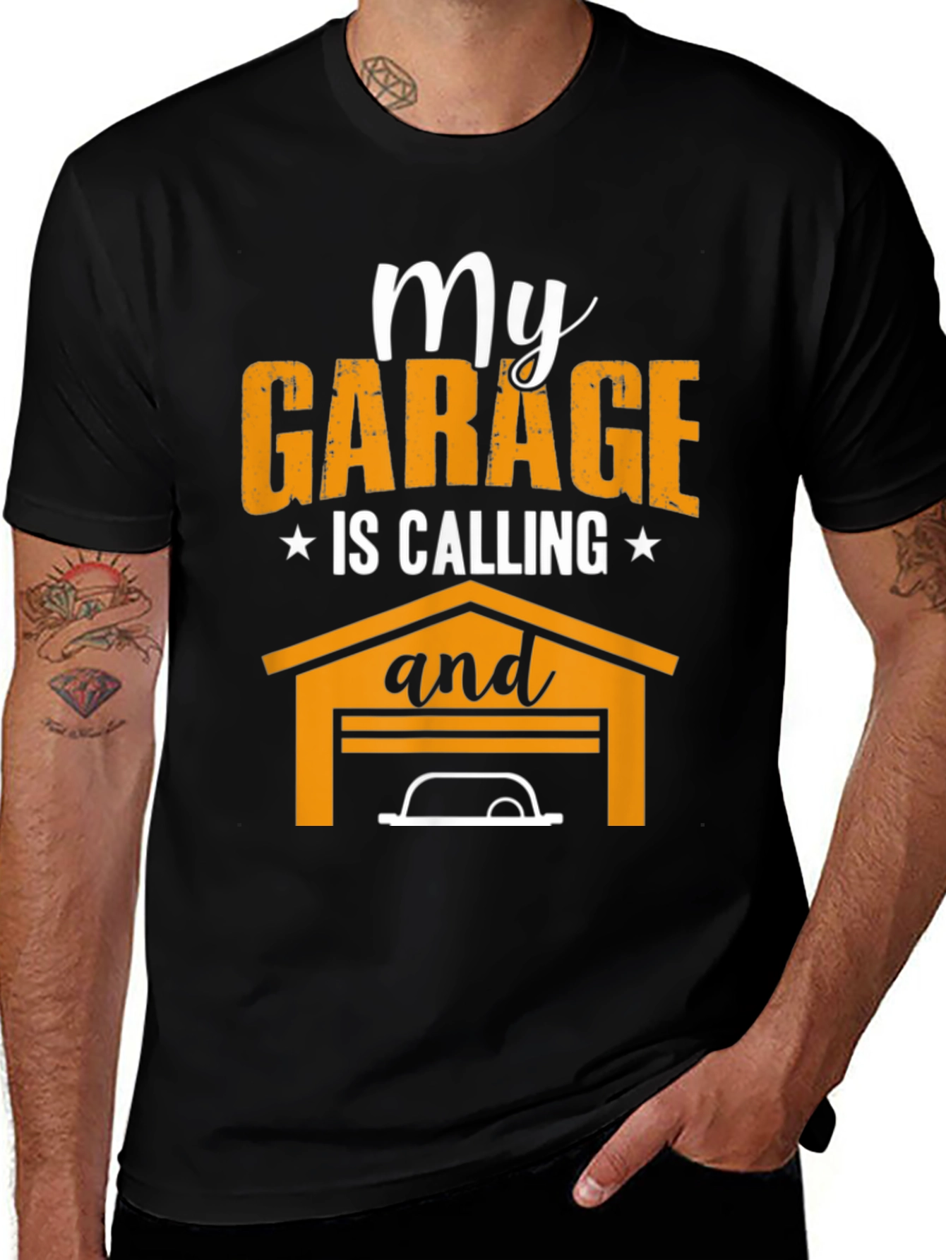 My Garage is Calling T-Shirt