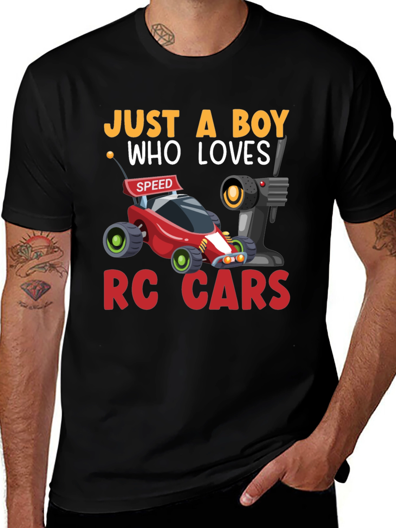 Boy Who Loves RC Cars T-Shirt