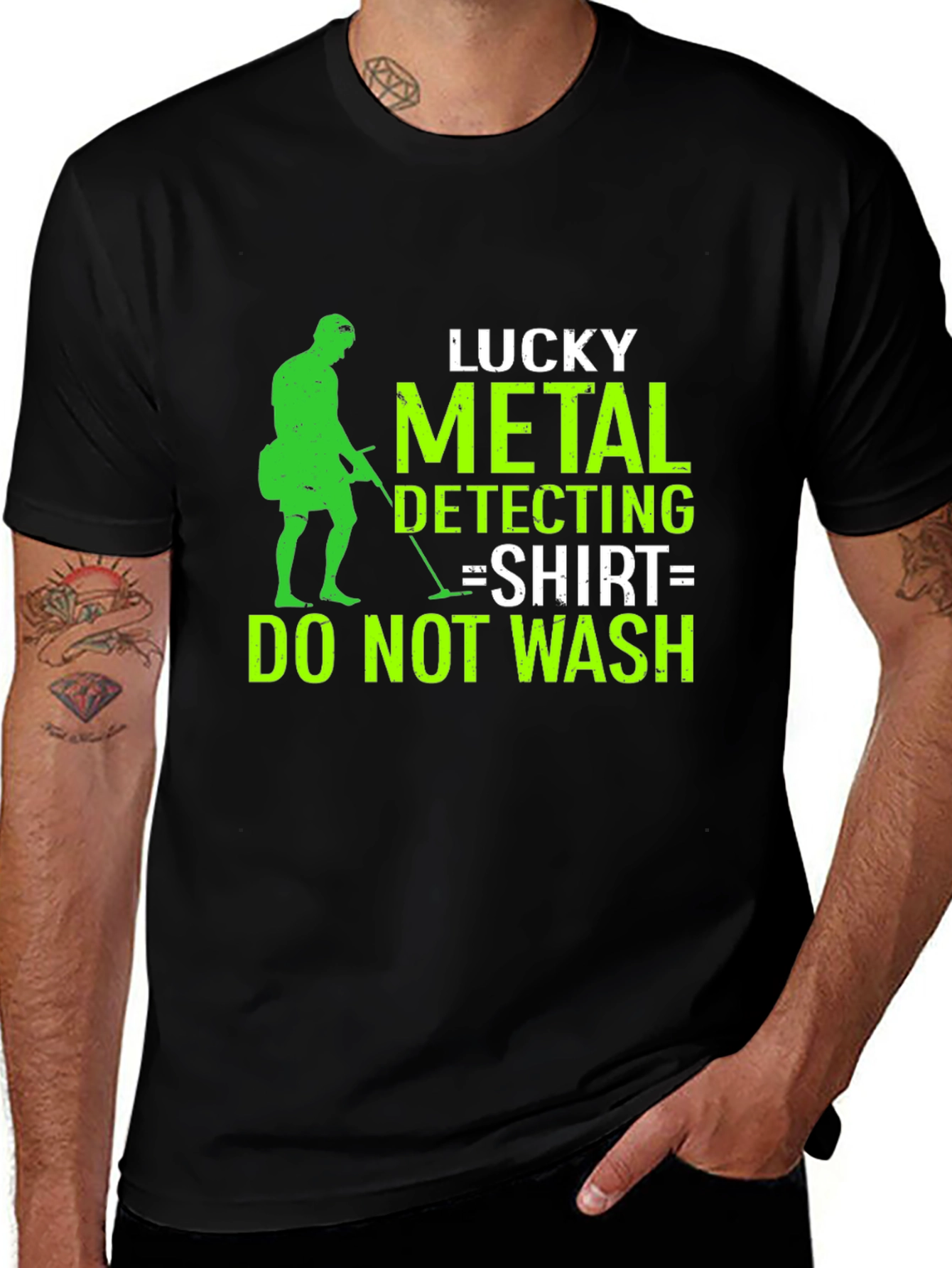 Variant 22 of Lucky Metal Detecting Shirt - Do Not Wash