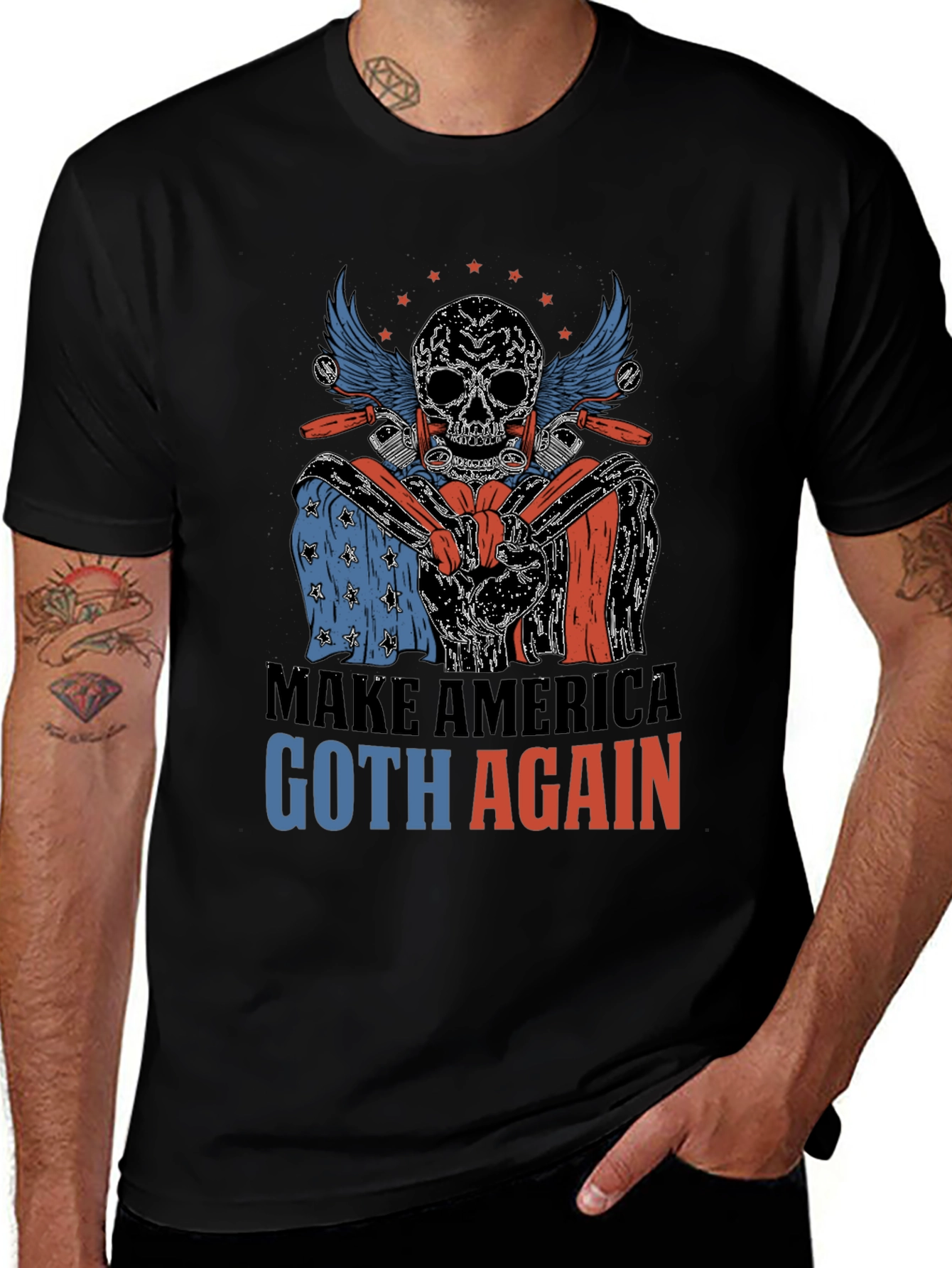 Variant 19 of Make America Goth Again T-Shirt