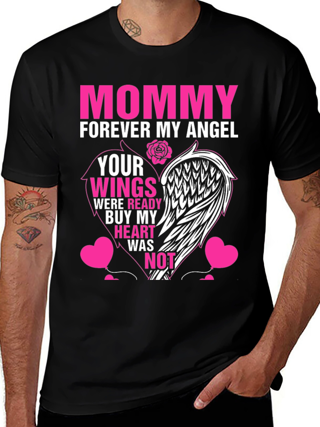 Mommy Forever My Angel T-Shirt Memorial