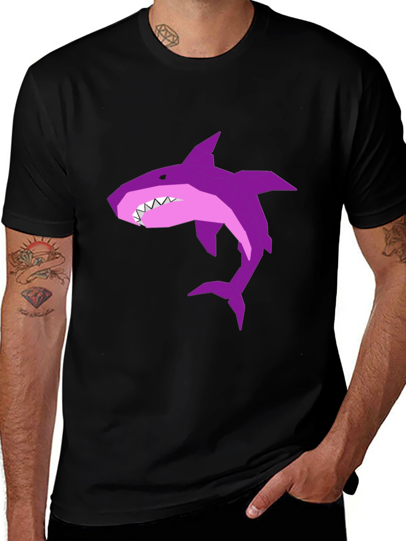 Variant 8 of Shark Graphic Tee - Bold & Unique Style