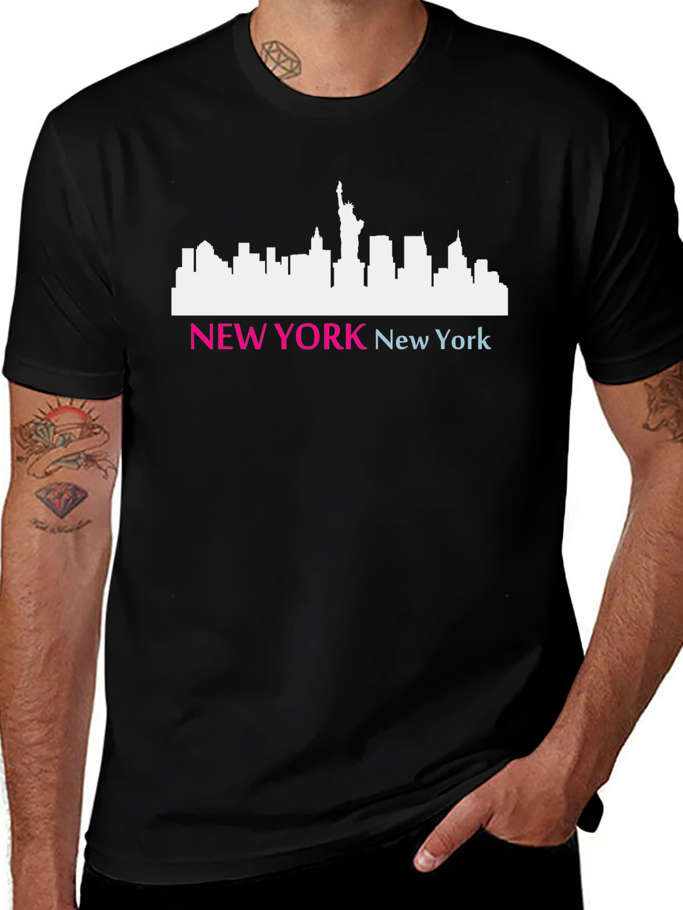 Variant 26 of New York Skyline Graphic Tee