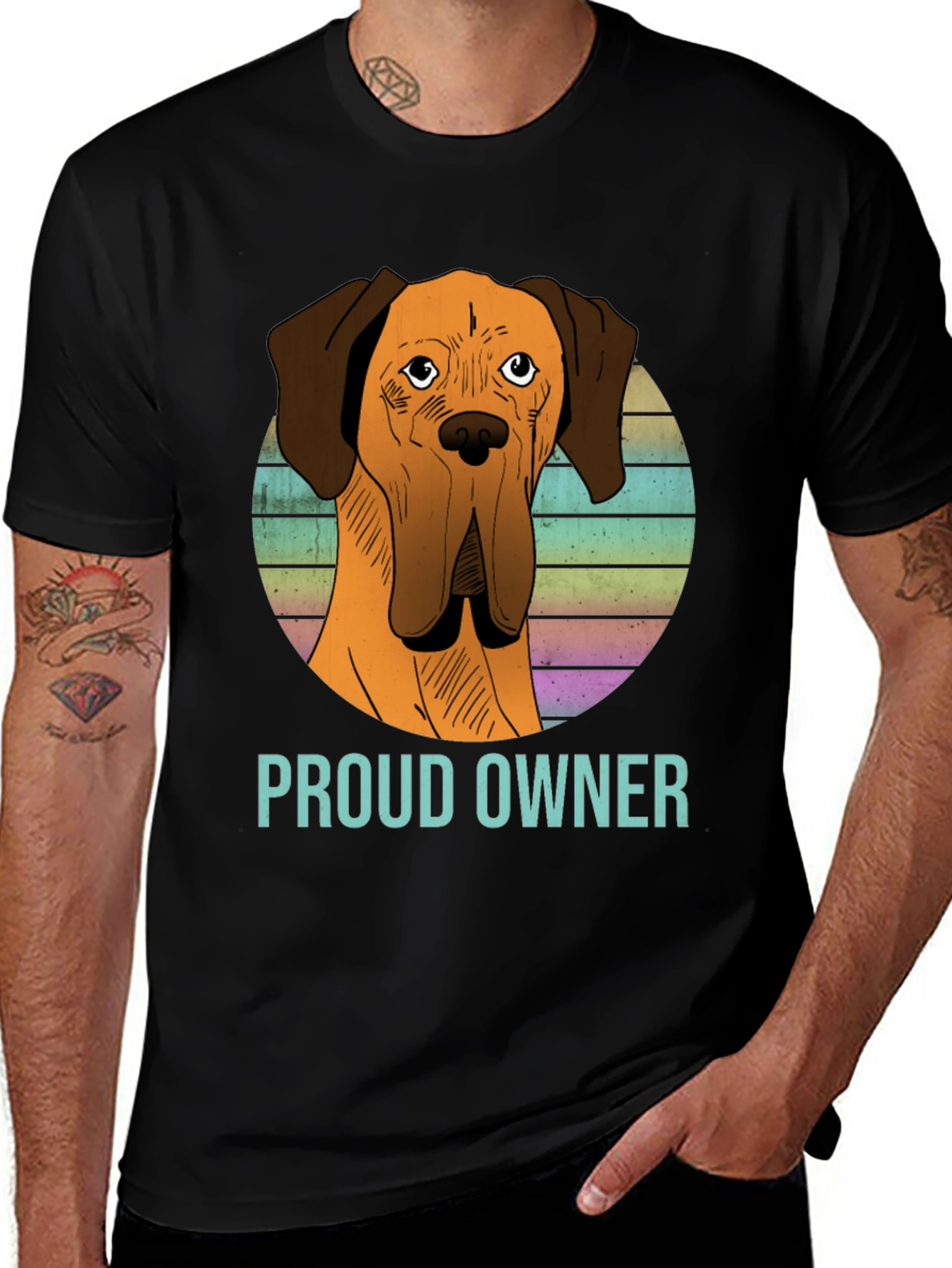 Variant 29 of Proud Dog Owner T-Shirt