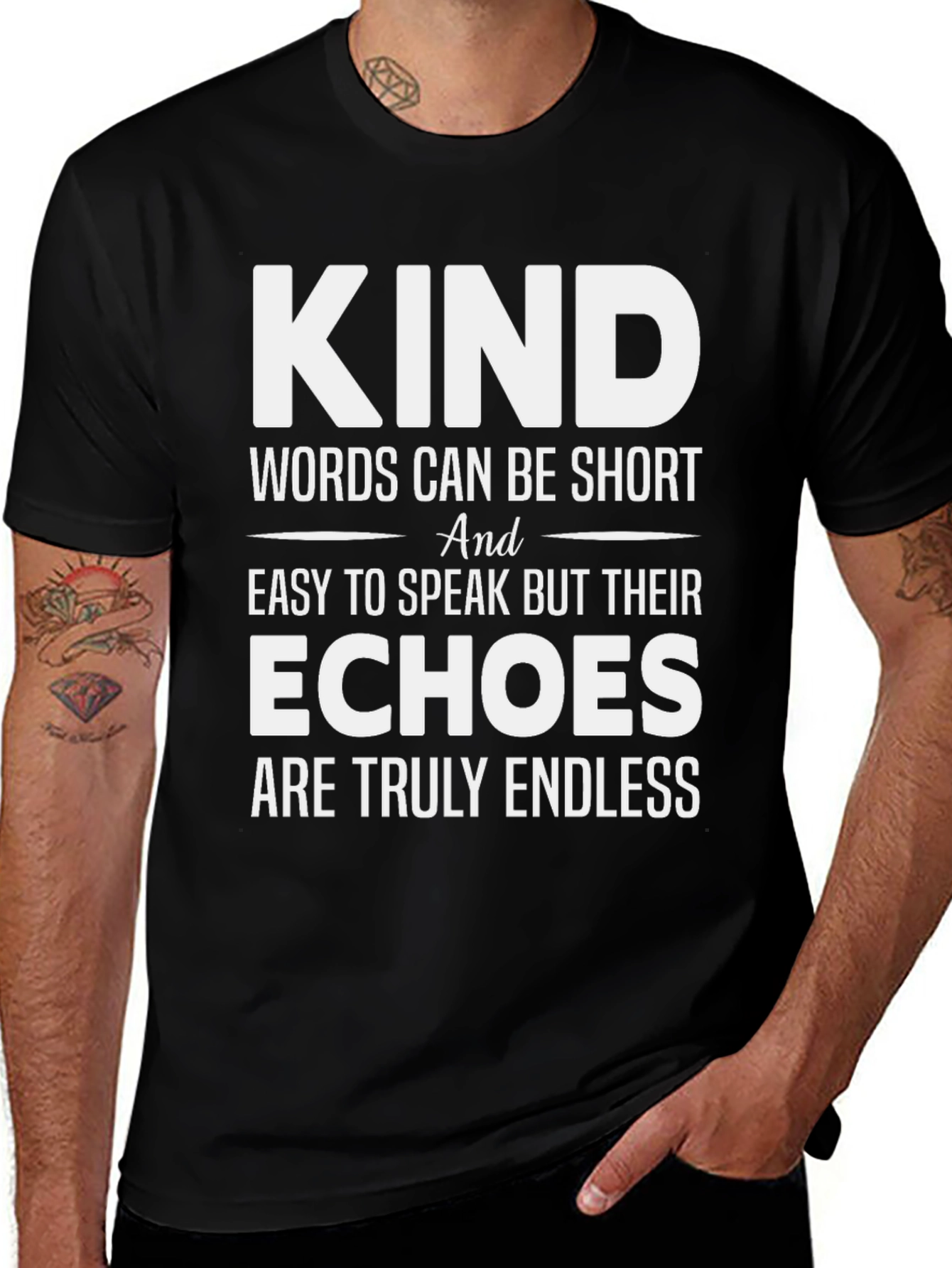 Variant 26 of Kind Words T-Shirt - Inspirational Message Tee