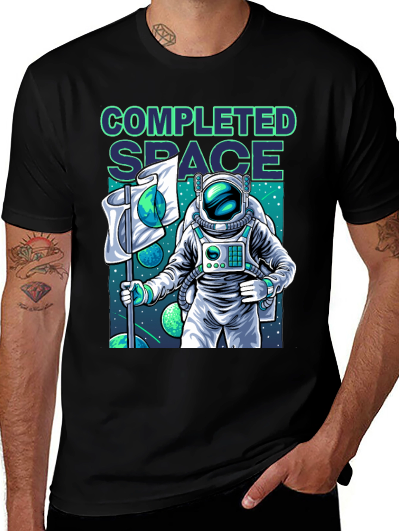 Completed Space T-Shirt