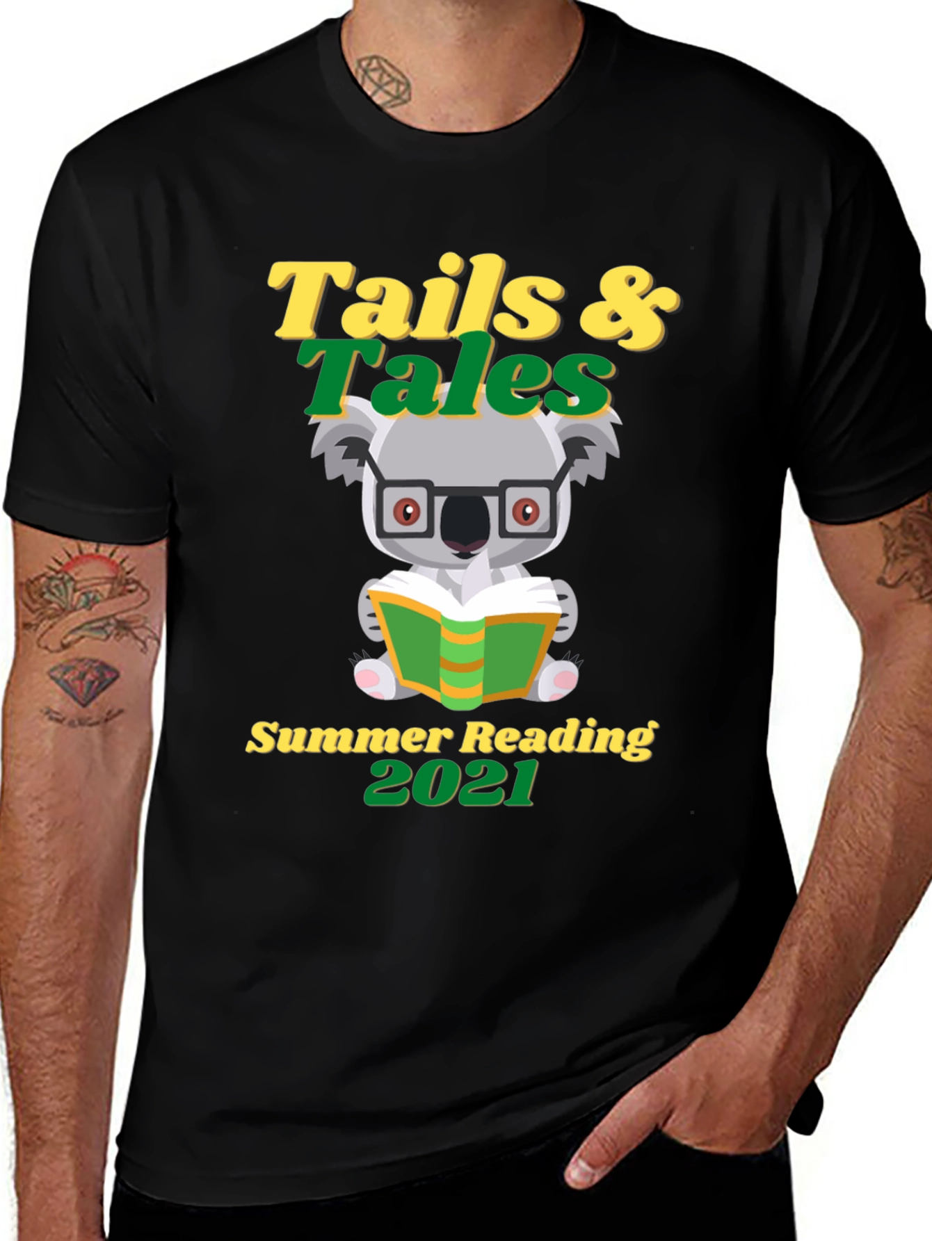 Tails & Tales Summer Reading 2021 Graphic Tee