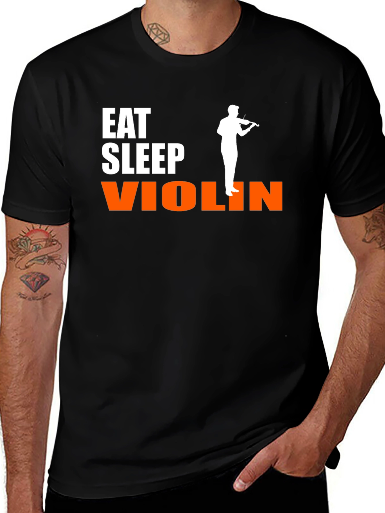 Variant 29 of Eat Sleep Violin T-Shirt