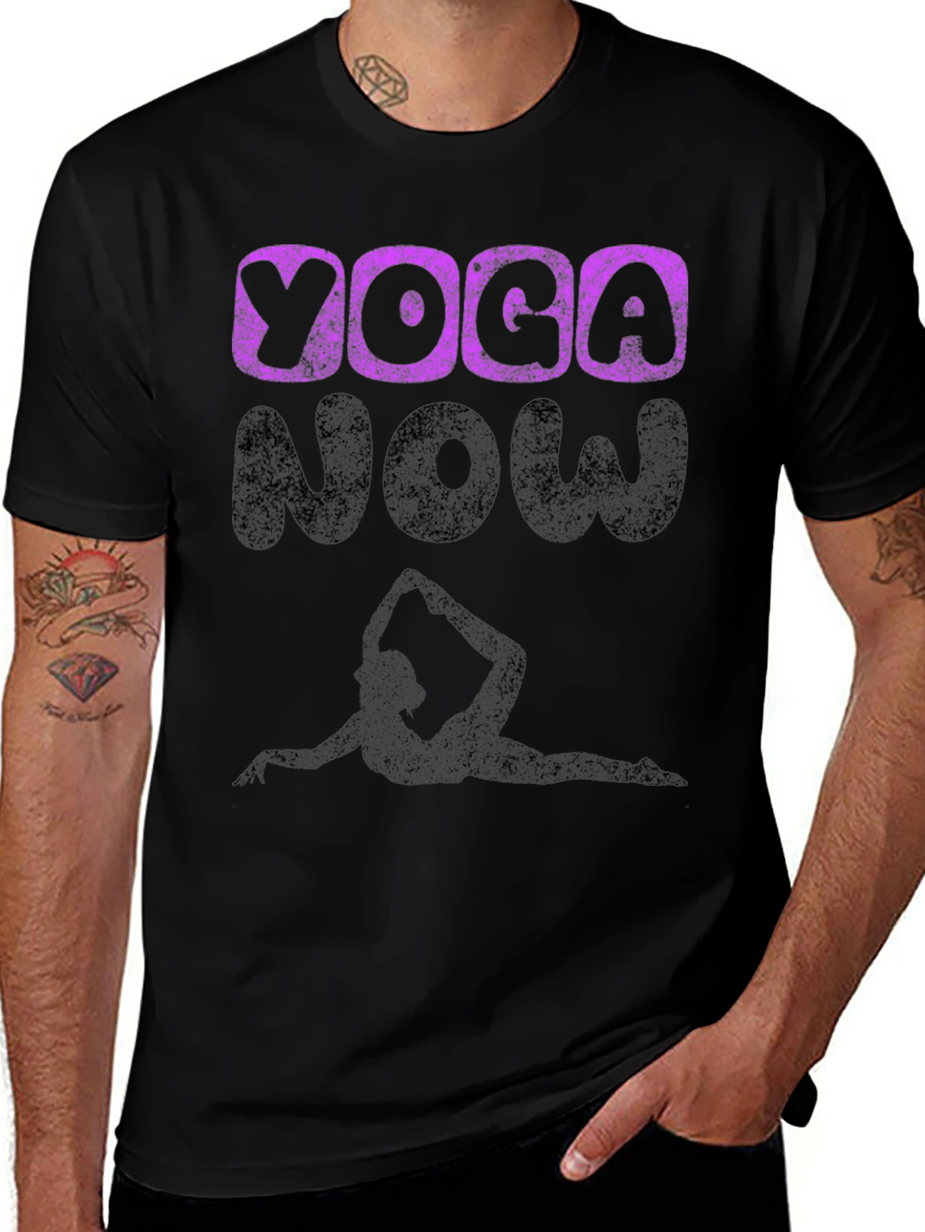 Yoga Now Graphic T-Shirt - Unisex Cotton Tee
