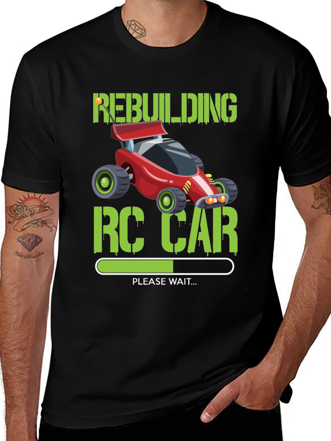 Rebuilding RC Car Graphic Tee