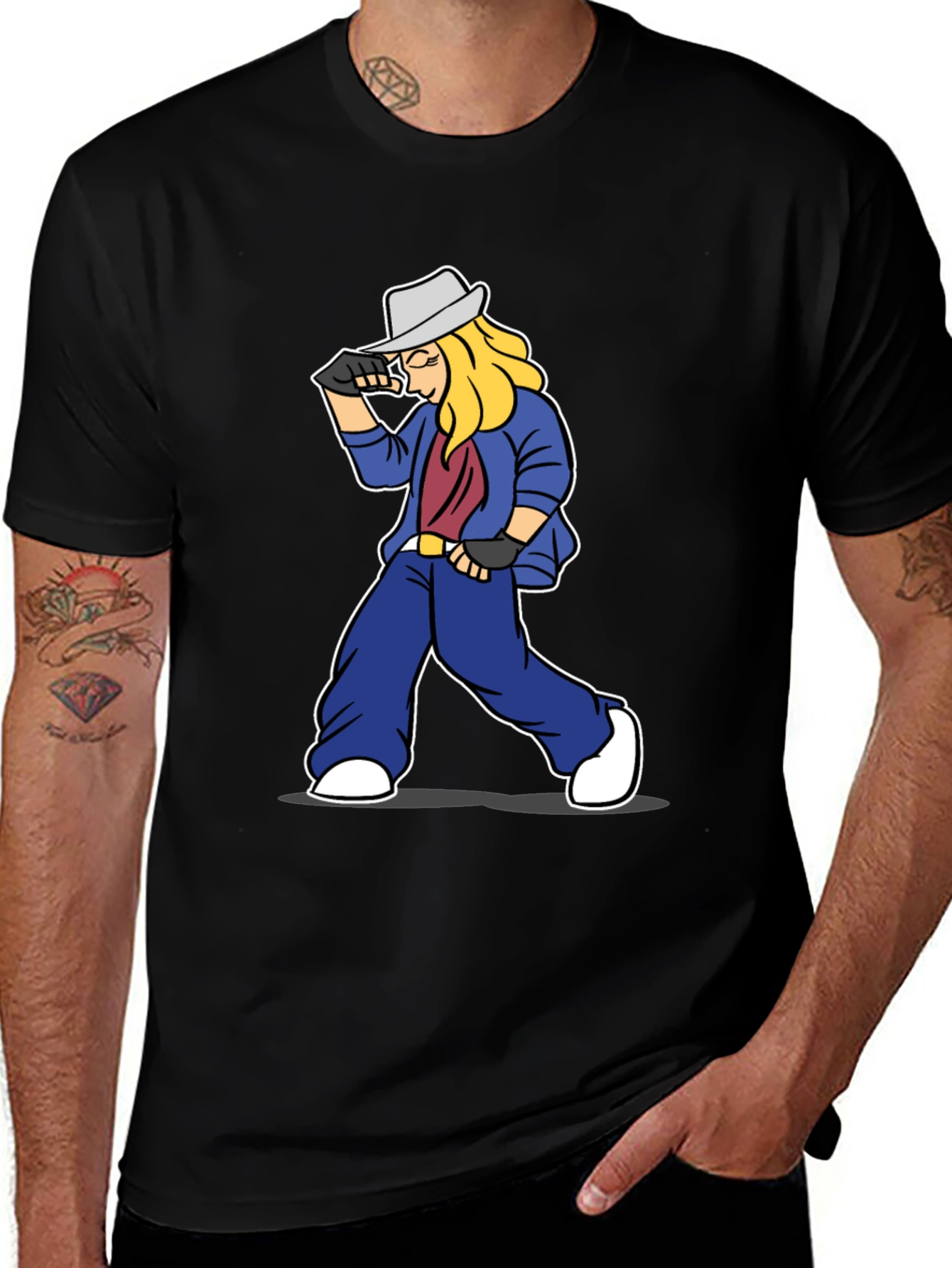 Variant 11 of Cool Cartoon Graphic T-Shirt