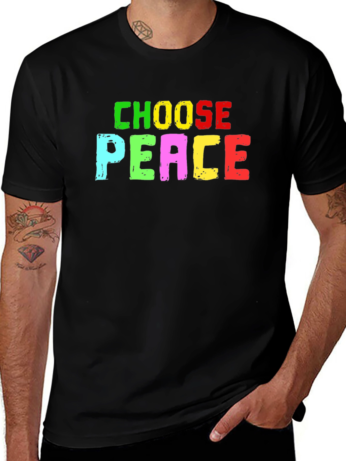 Choose Peace Graphic T-Shirt