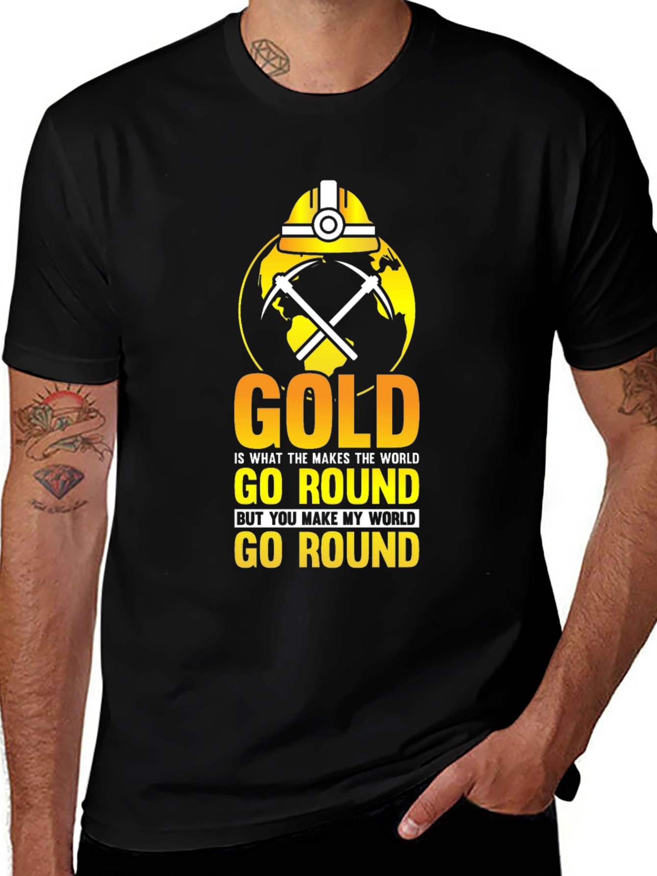 Variant 16 of Gold Miner World Graphic T-Shirt