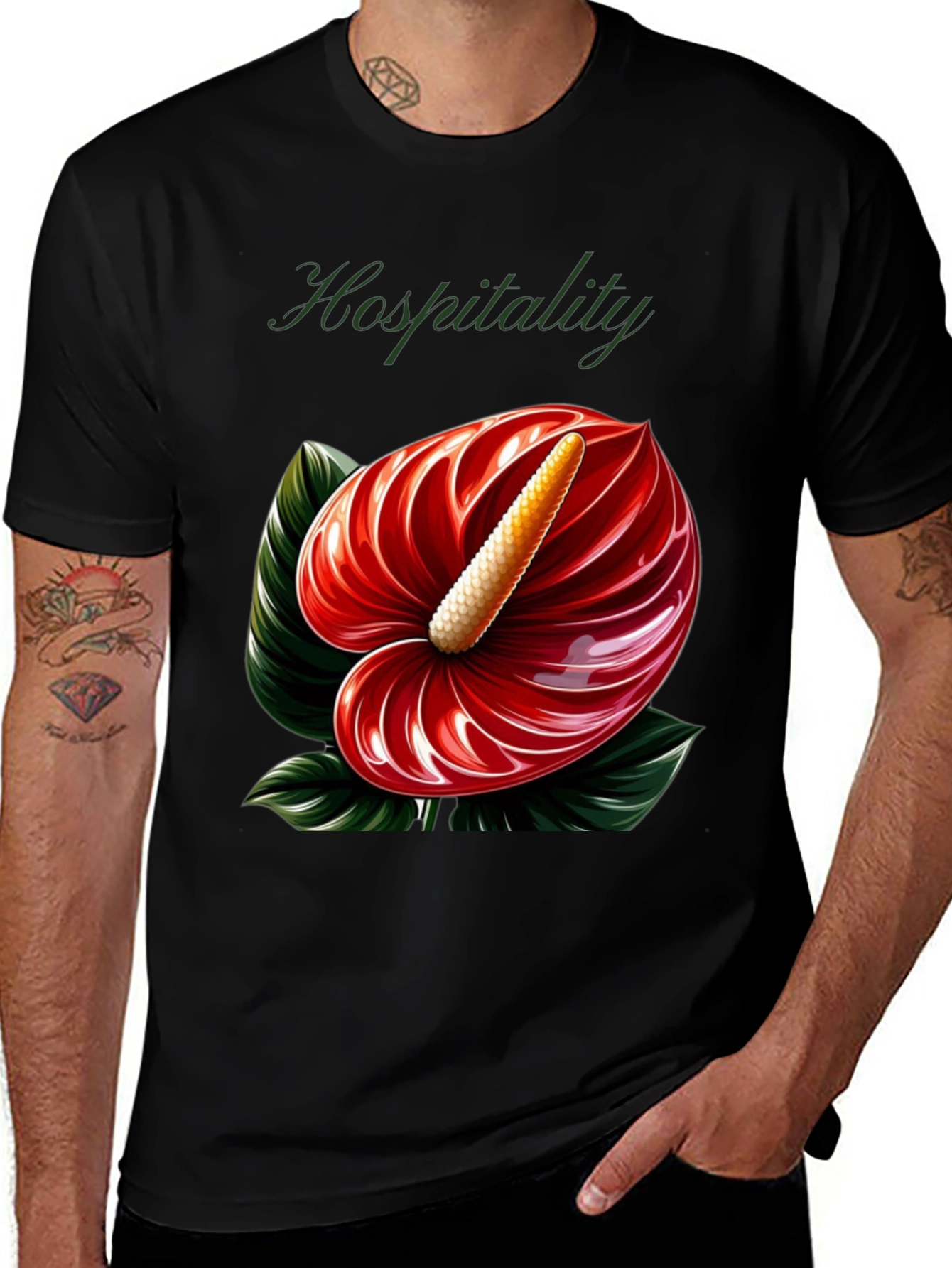 Anthurium Hospitality Tee