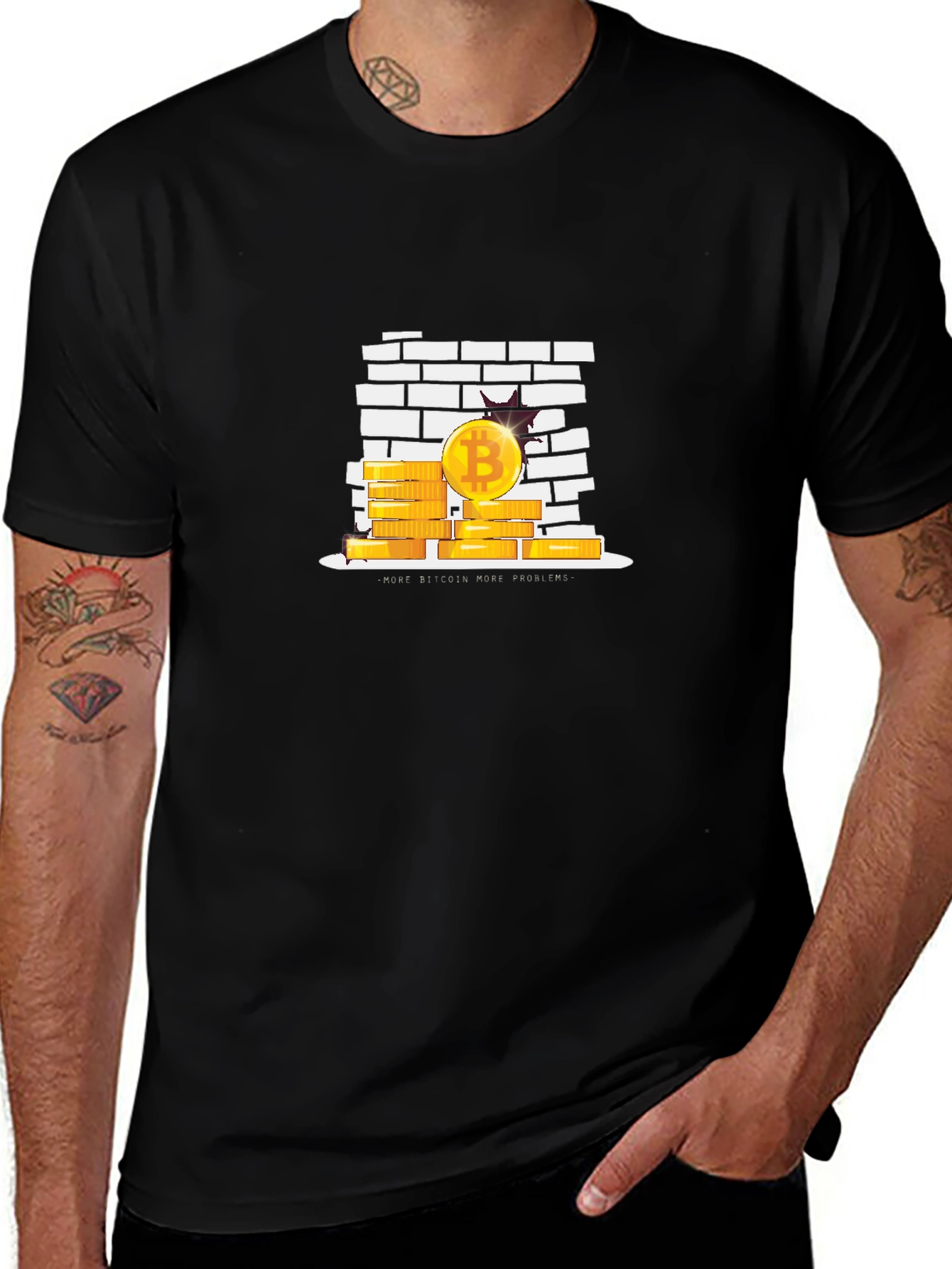 Bitcoin Wall T-Shirt