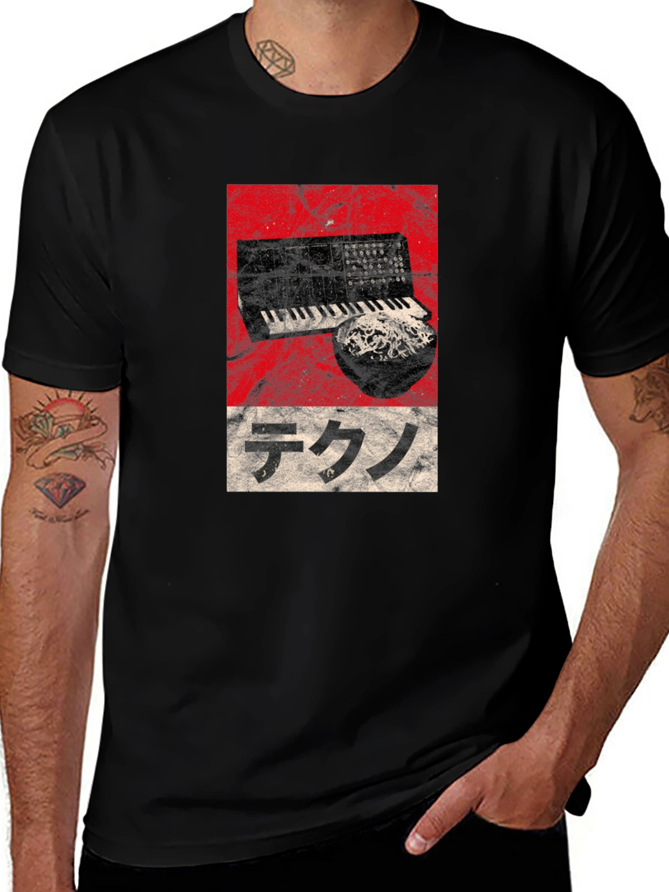 Japanese Techno Synthwave T-Shirt