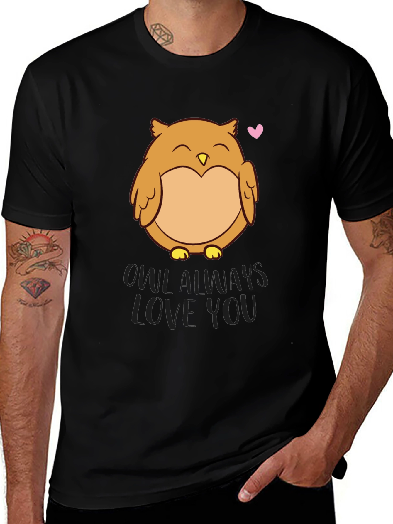 Variant 14 of Owl Always Love You Black T-Shirt