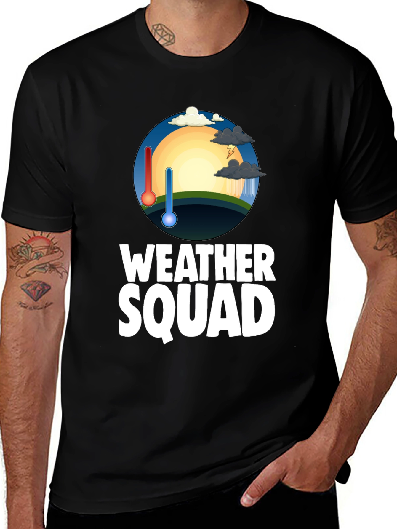 Variant 11 of Weather Squad Graphic Tee